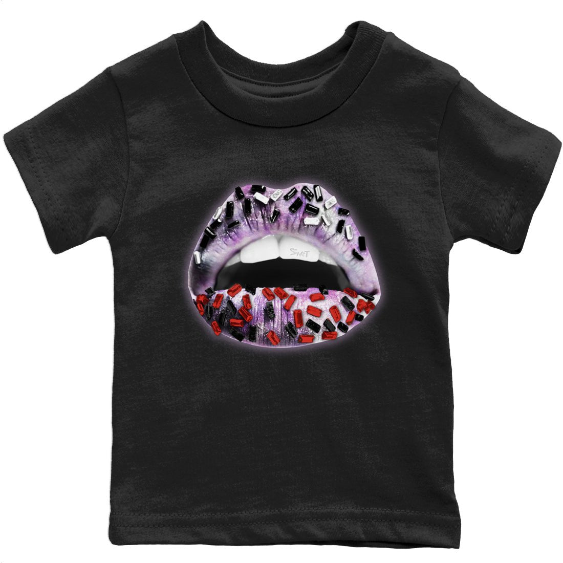 Jordan 4 Zen Master Sneaker Match Tees Lips Jewel Sneaker Tees Jordan 4 Zen Master Sneaker Release Tees Kids Shirts