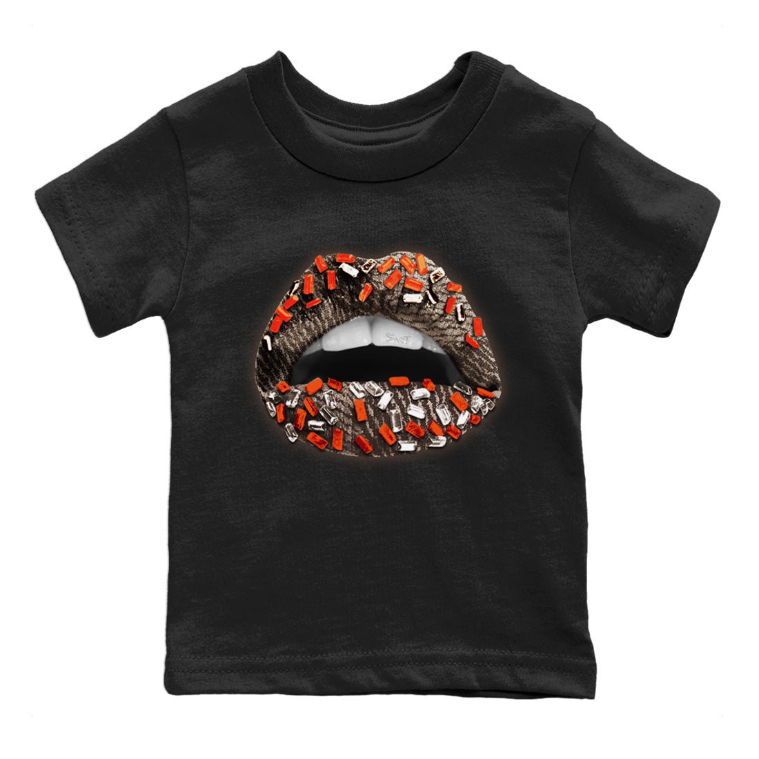 Yeezy 350 Carbon Beluga Sneaker Match Tees Lips Jewel Sneaker Tees Yeezy 350 Carbon Beluga Sneaker Release Tees Kids Shirts