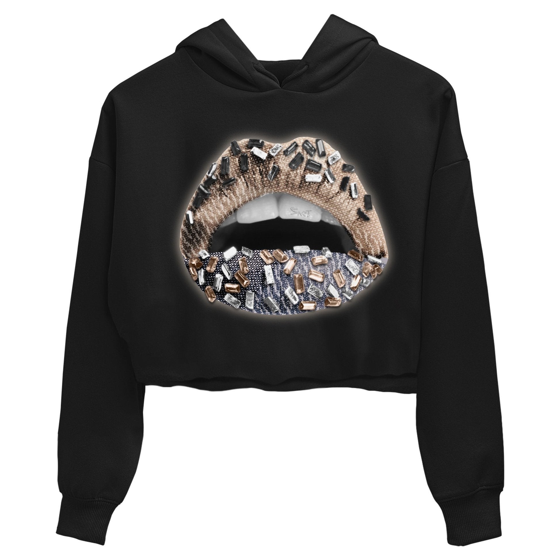 Yeezy 350 Ash Pearl Sneaker Match Tees Lips Jewel Sneaker Tees Yeezy 350 Ash Pearl Sneaker Release Tees Women's Shirts