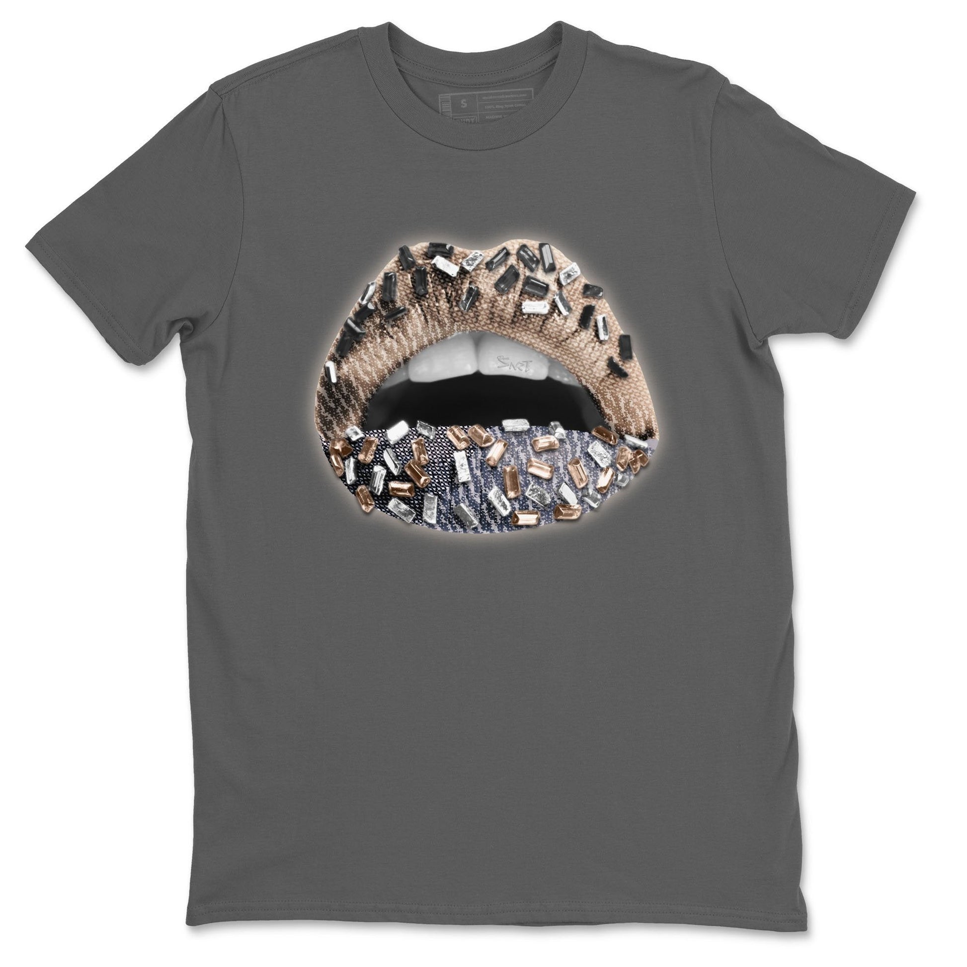 Yeezy 350 Ash Pearl Sneaker Match Tees Lips Jewel Sneaker Tees Yeezy 350 Ash Pearl Sneaker Release Tees Unisex Shirts