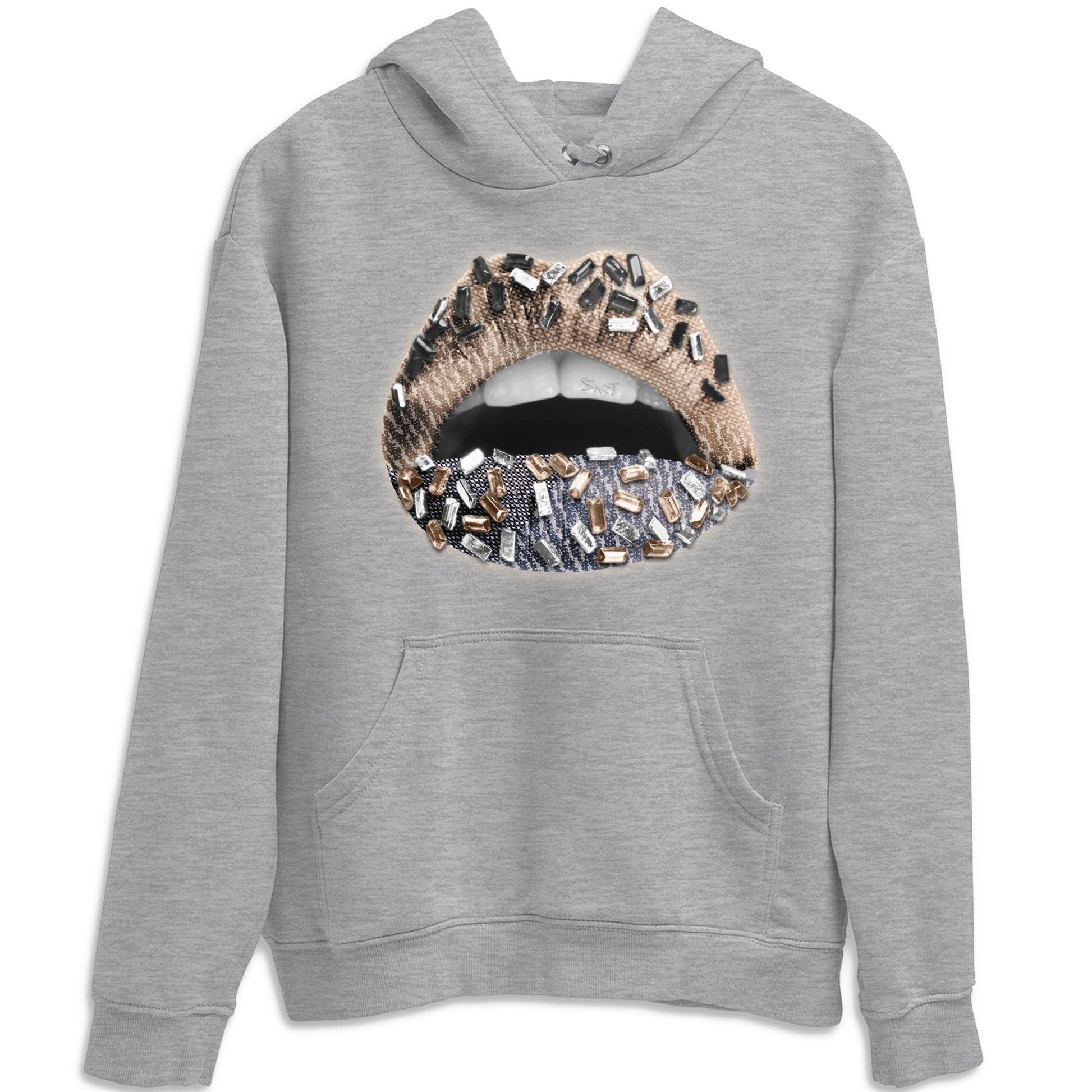 Yeezy 350 Ash Pearl Sneaker Match Tees Lips Jewel Sneaker Tees Yeezy 350 Ash Pearl Sneaker Release Tees Unisex Shirts