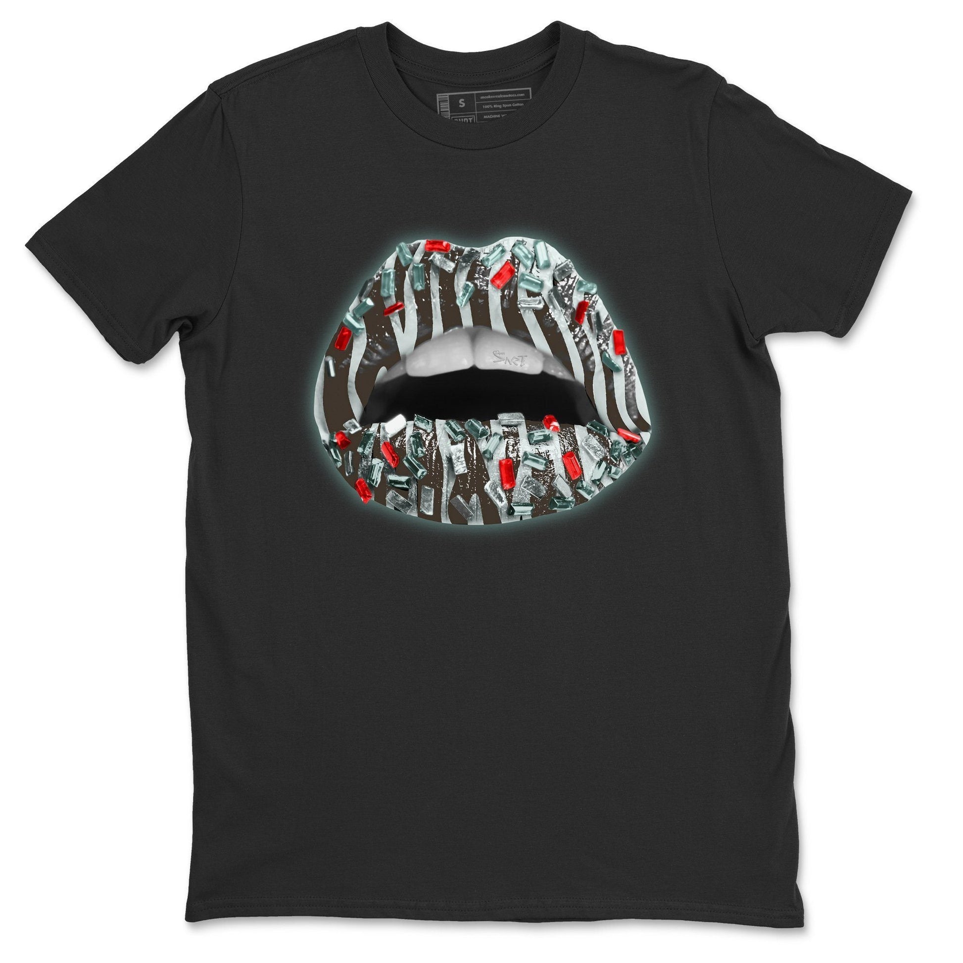 Yeezy 350 Blue Tint Sneaker Match Tees Lips Jewel Sneaker Tees Yeezy 350 Blue Tint Sneaker Release Tees Unisex Shirts