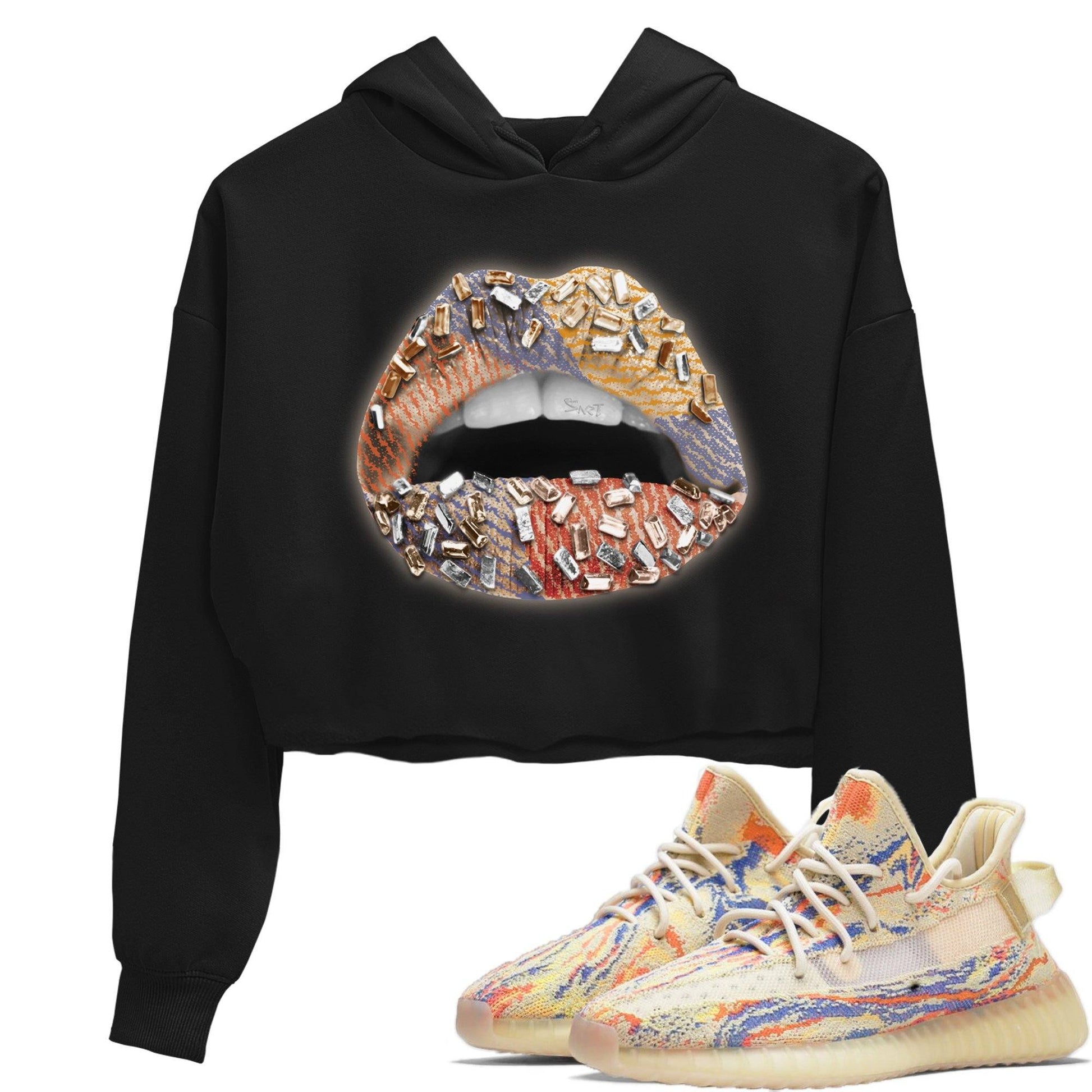 Yeezy 350 MX Oat Sneaker Match Tees Lips Jewel Sneaker Tees Yeezy 350 MX Oat Sneaker Release Tees Women's Shirts