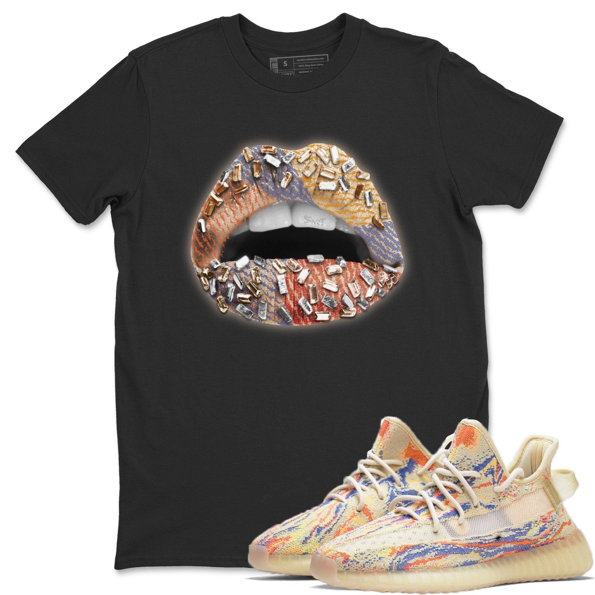 Yeezy 350 MX Oat Sneaker Match Tees Lips Jewel Sneaker Tees Yeezy 350 MX Oat Sneaker Release Tees Unisex Shirts