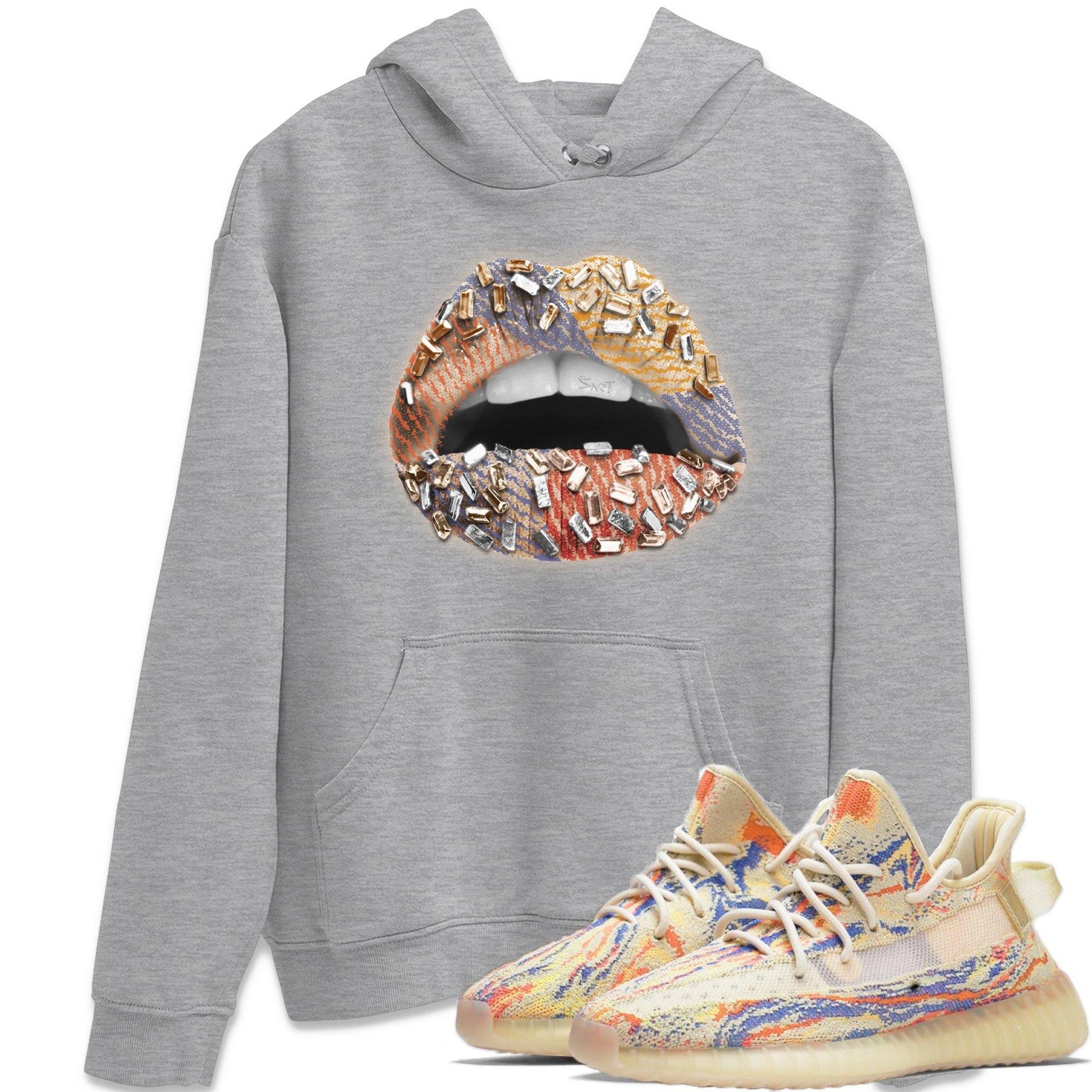 Yeezy 350 MX Oat Sneaker Match Tees Lips Jewel Sneaker Tees Yeezy 350 MX Oat Sneaker Release Tees Unisex Shirts