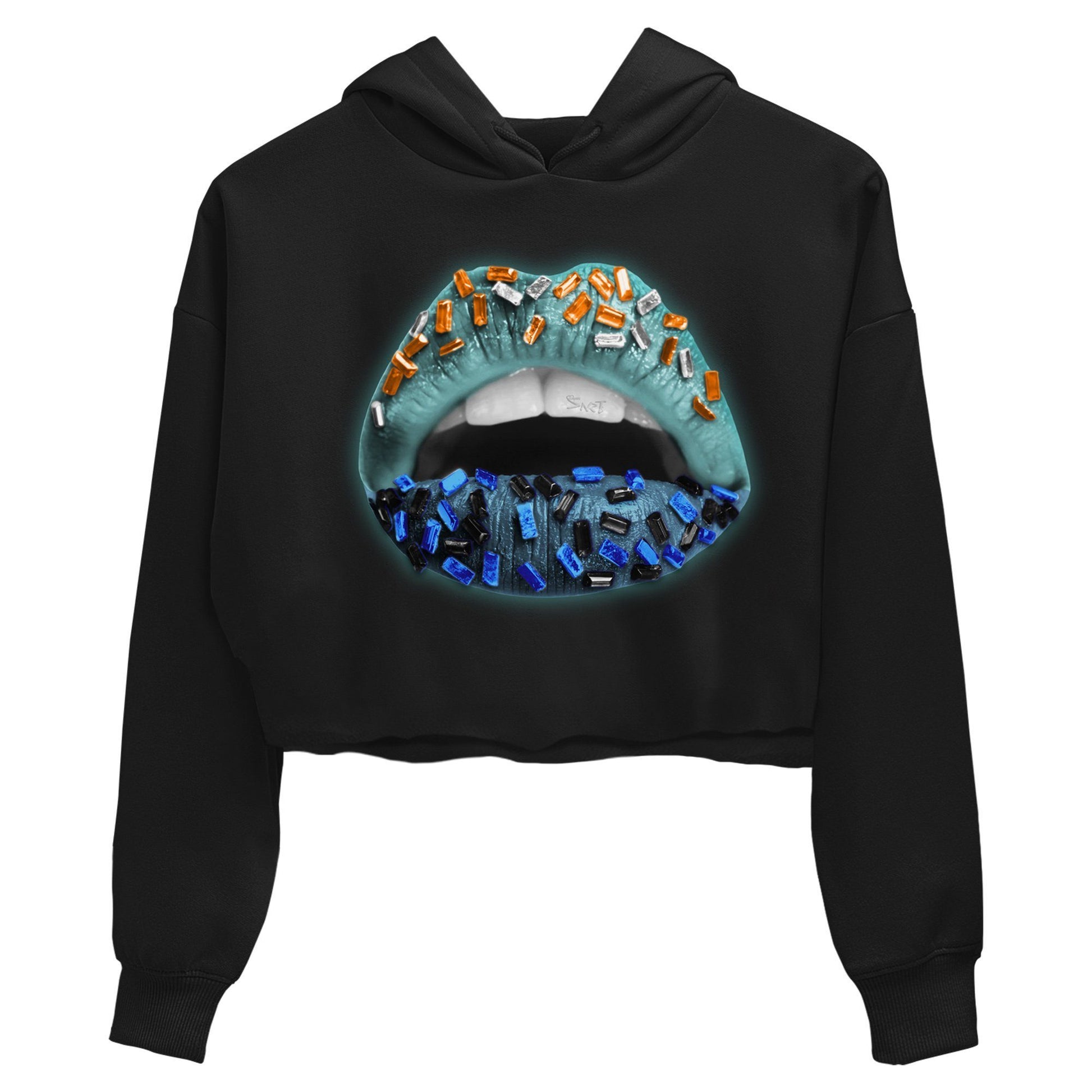 Yeezy 700 Faded Azure Sneaker Match Tees Lips Jewel Sneaker Tees Yeezy 700 Faded Azure Sneaker Release Tees Women's Shirts