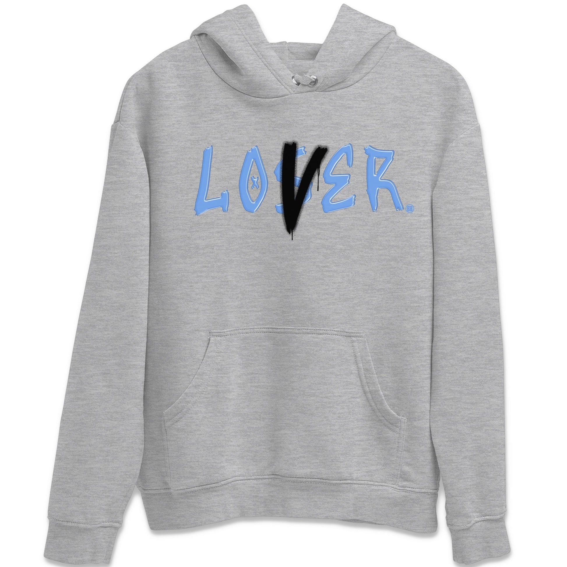 Air Jordan 1 UNC Toe shirt to match jordans Loser Lover sneaker tees Air Jordan 1 Retro High OG UNC Toe SNRT Sneaker Release Tees Unisex Heather Grey 2 T-Shirt