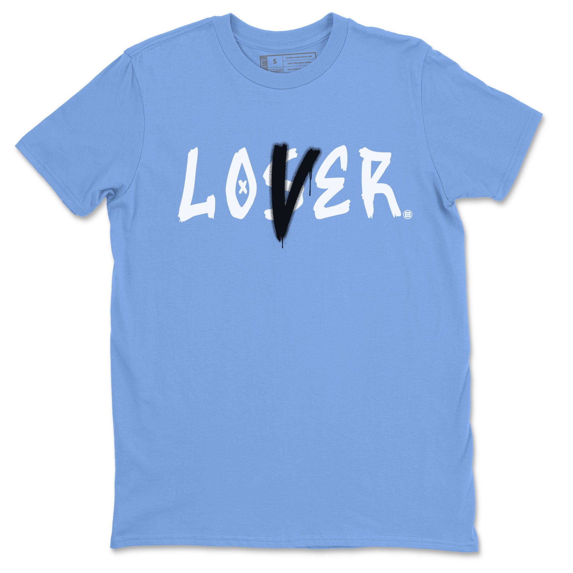 Air Jordan 1 UNC Toe shirt to match jordans Loser Lover sneaker tees Air Jordan 1 Retro High OG UNC Toe SNRT Sneaker Release Tees Unisex Carolina Blue 2 T-Shirt