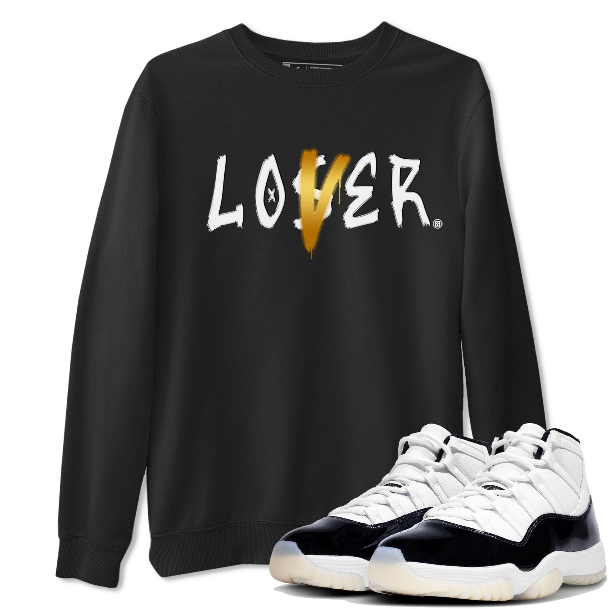 Air Jordan 11 Gratitude shirt to match jordans Loser Lover sneaker tees Jordan 11 Retro Gratitude SNRT Sneaker Tees Unisex Streetwear Clothing Black 1 T-Shirt