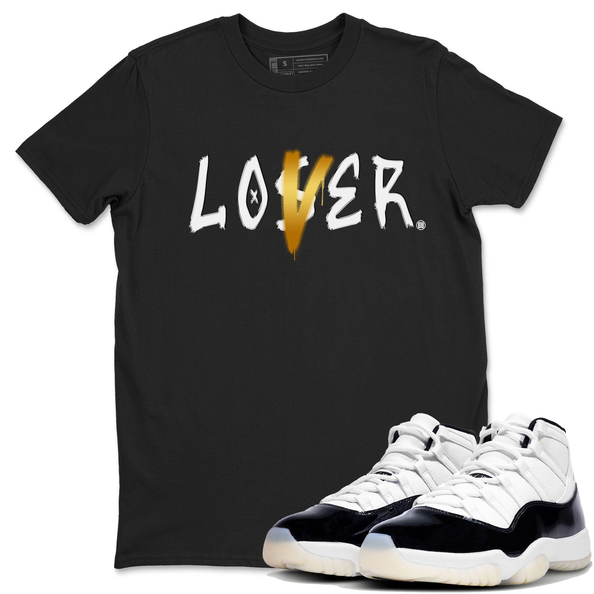 Air Jordan 11 Gratitude shirt to match jordans Loser Lover sneaker tees Jordan 11 Retro Gratitude SNRT Sneaker Tees Unisex Streetwear Clothing Black 1 T-Shirt