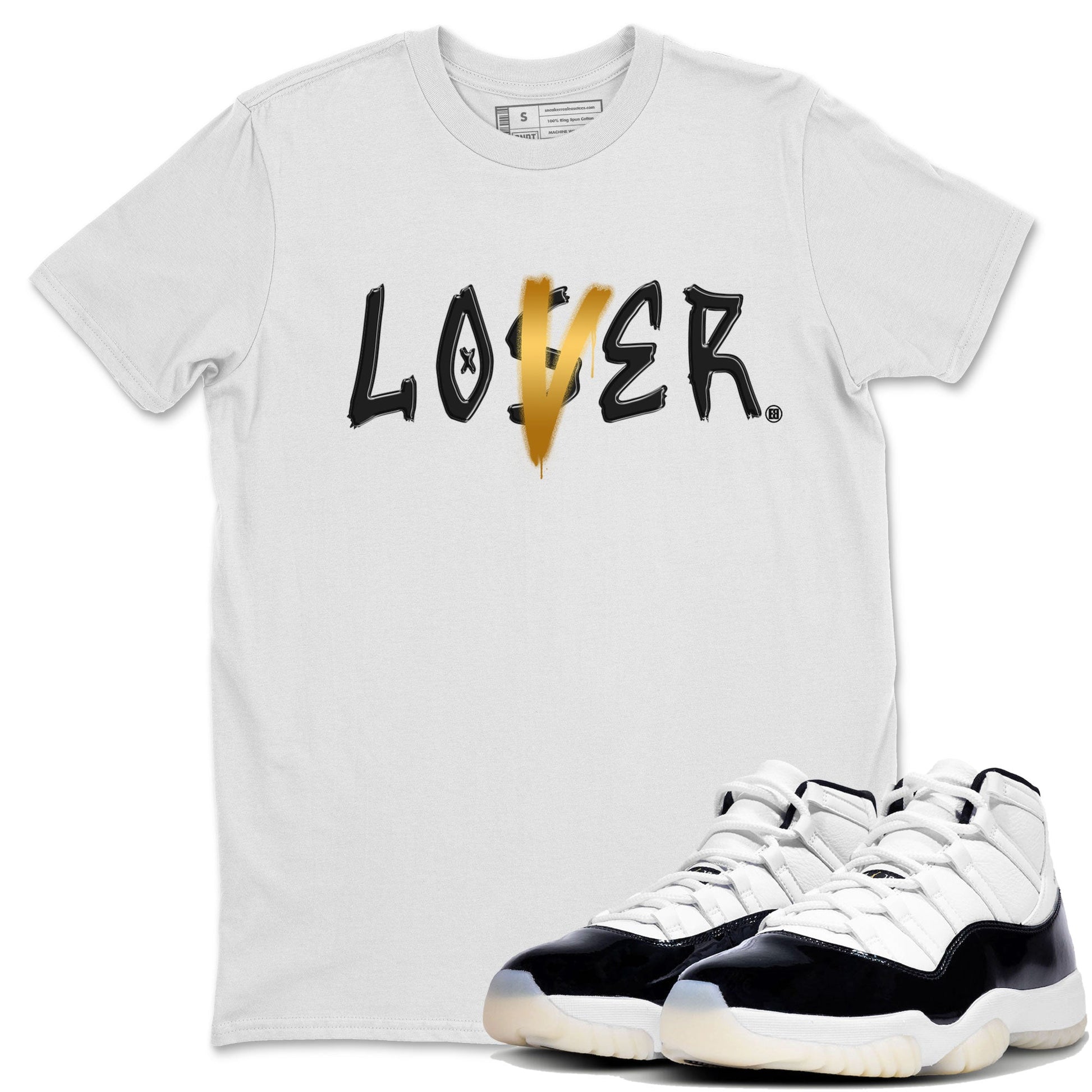 Air Jordan 11 Gratitude shirt to match jordans Loser Lover sneaker tees Jordan 11 Retro Gratitude SNRT Sneaker Tees Unisex Streetwear Clothing White 1 T-Shirt