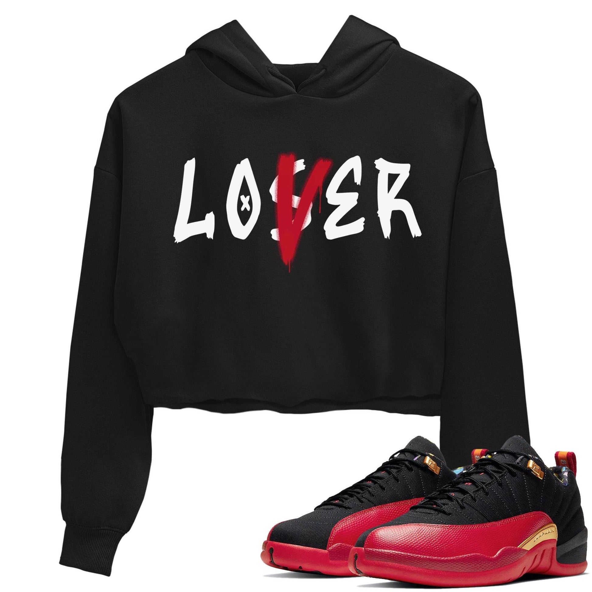 Jordan 12 Super Bowl Sneaker Match Tees Loser Lover Sneaker Tees Jordan 12 Super Bowl Sneaker Release Tees Women's Shirts