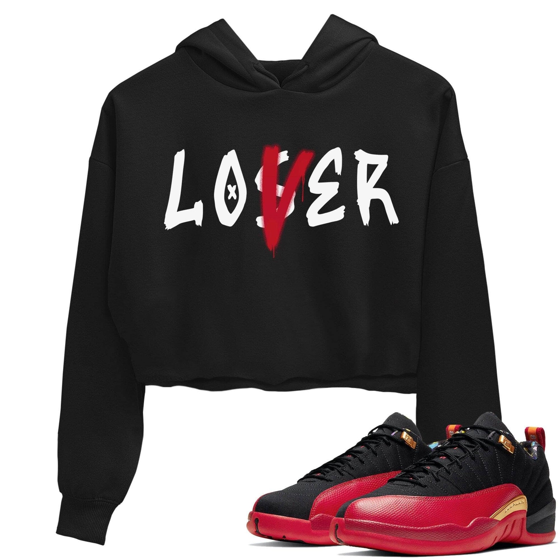 Jordan 12 Super Bowl Sneaker Match Tees Loser Lover Sneaker Tees Jordan 12 Super Bowl Sneaker Release Tees Women's Shirts