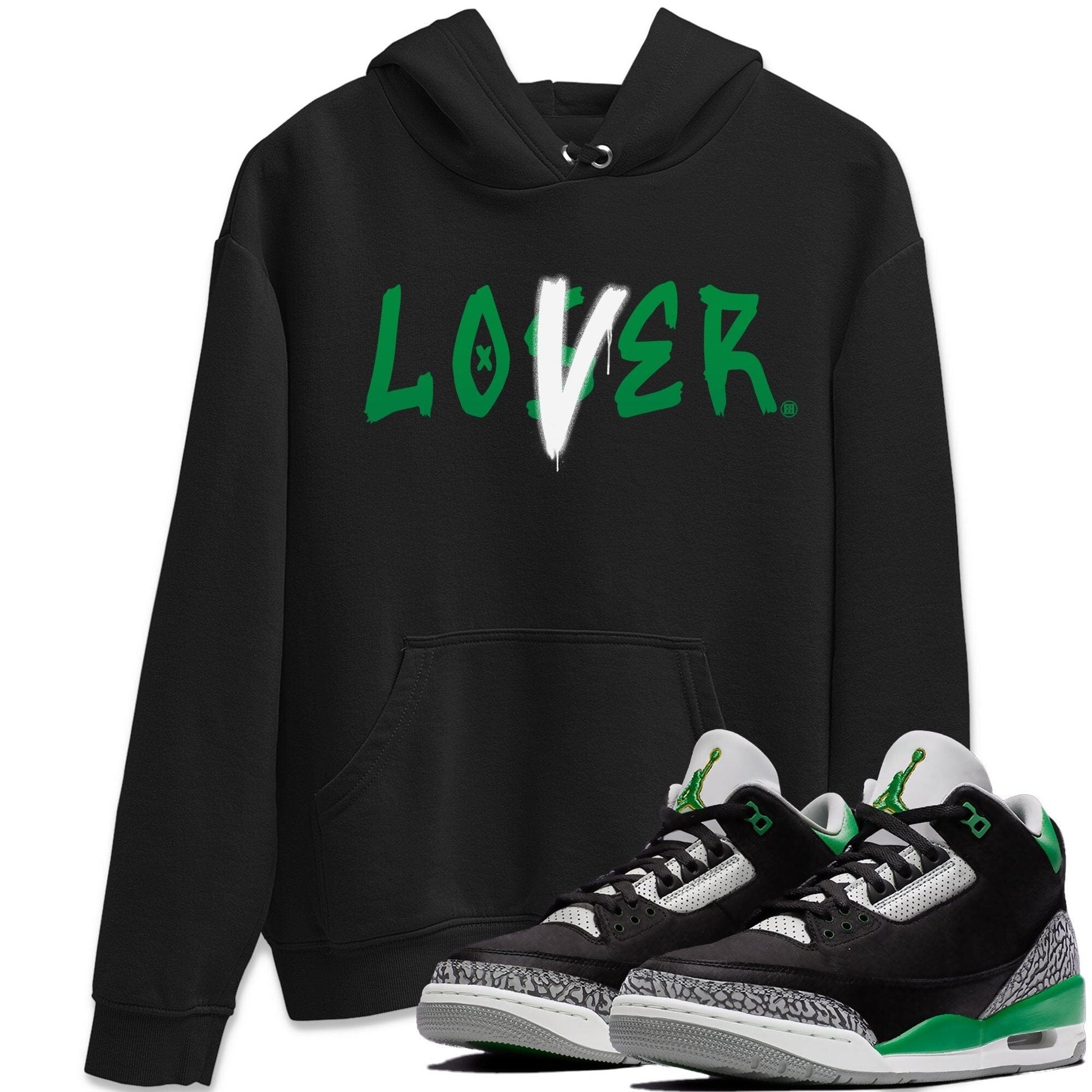 Jordan 3 Pine Green Sneaker Match Tees Loser Lover Sneaker Tees Jordan 3 Pine Green Sneaker Release Tees Unisex Shirts