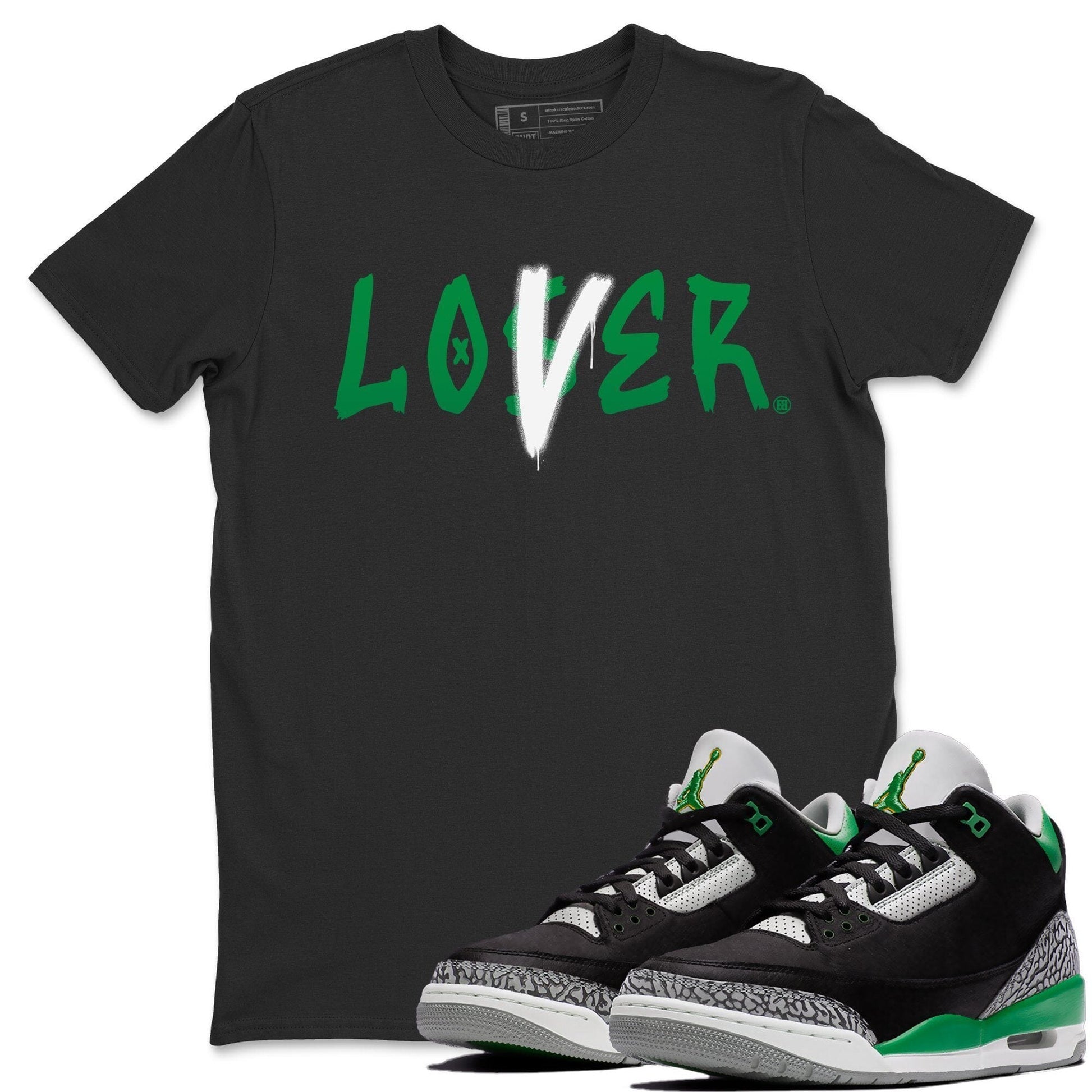 Jordan 3 Pine Green Sneaker Match Tees Loser Lover Sneaker Tees Jordan 3 Pine Green Sneaker Release Tees Unisex Shirts