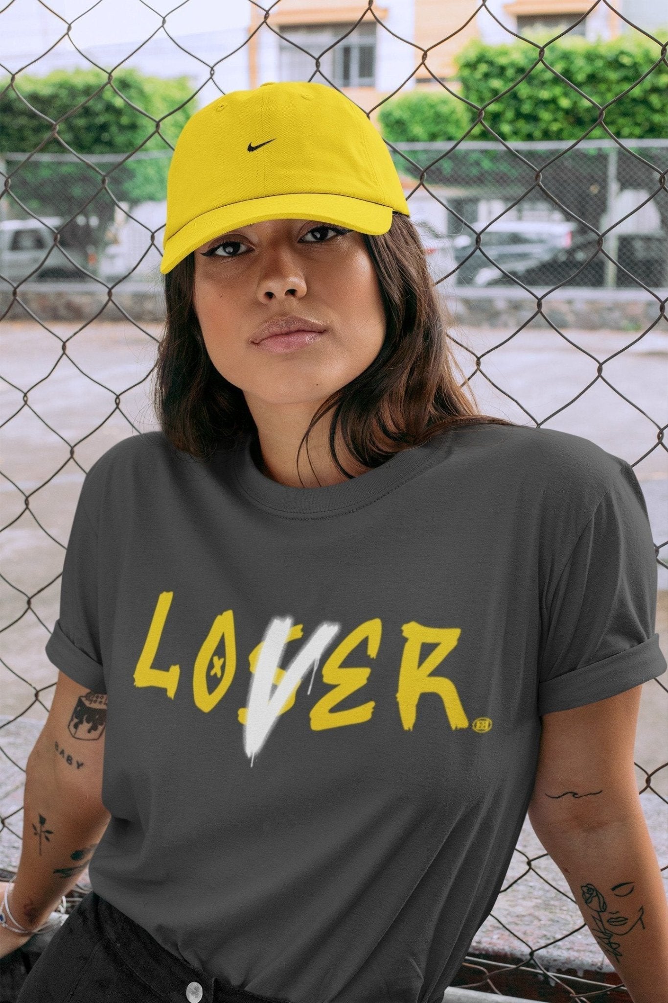 Jordan 4 Lightning Sneaker Match Tees Loser Lover Sneaker Tees Jordan 4 Lightning Sneaker Release Tees Unisex Shirts