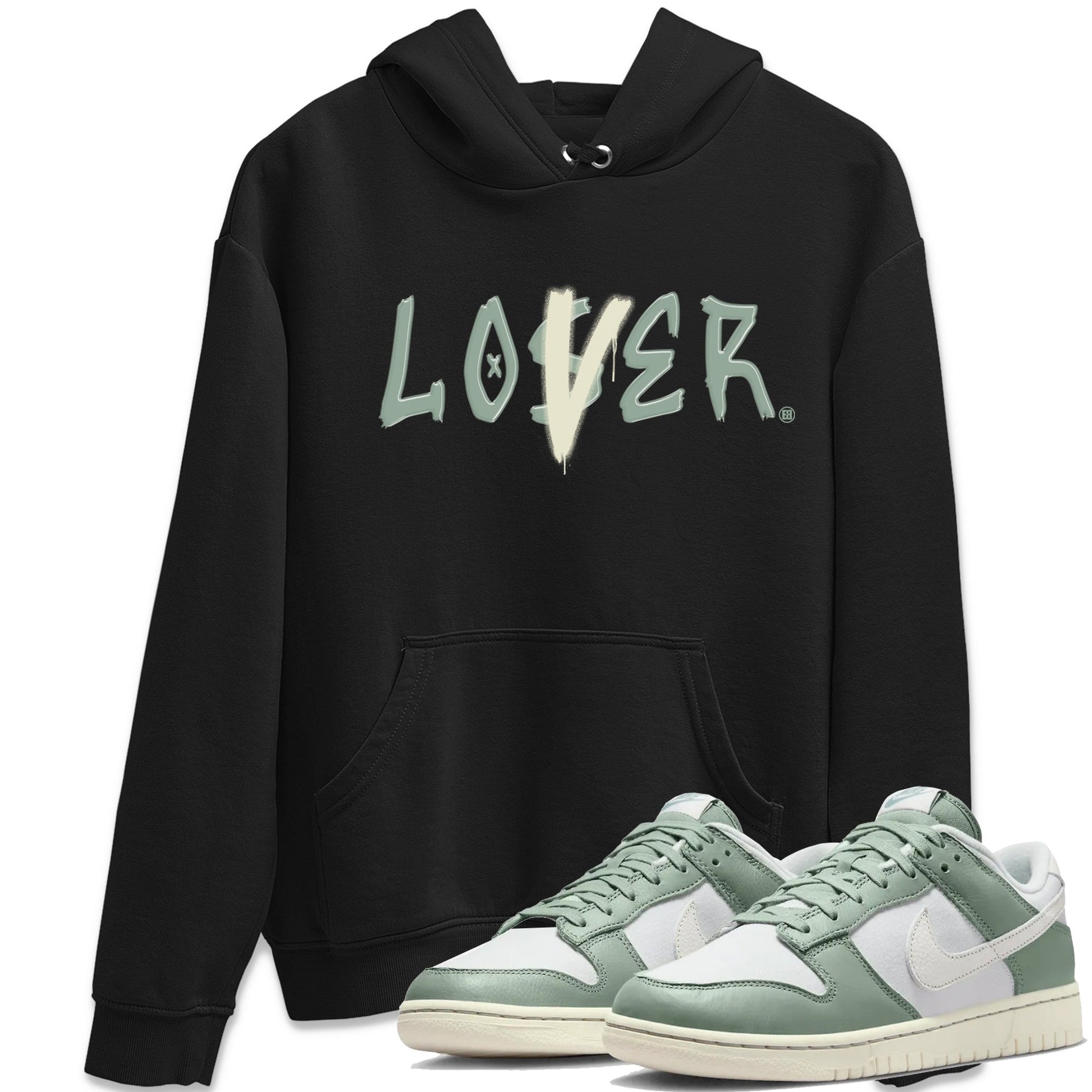 Dunk Low Mica Green Shirts Loser Lover Sneaker Tees Dunk Mica Green Sneaker Release Tees Unisex Shirts Black 1
