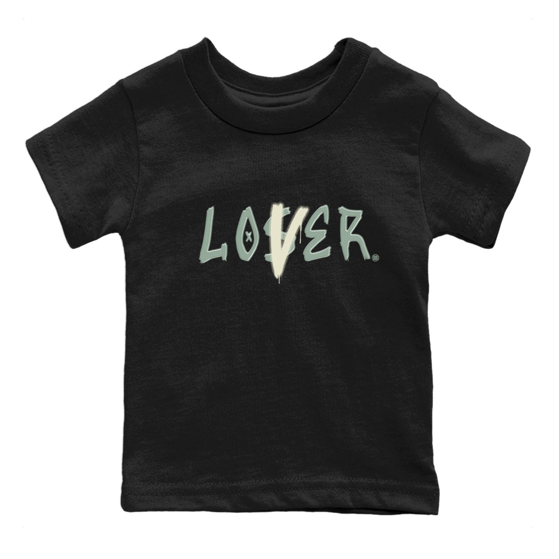 Dunk Low Mica Green Shirts Loser Lover Sneaker Tees Dunk Mica Green Sneaker Release Tees Kids Shirts Black 2