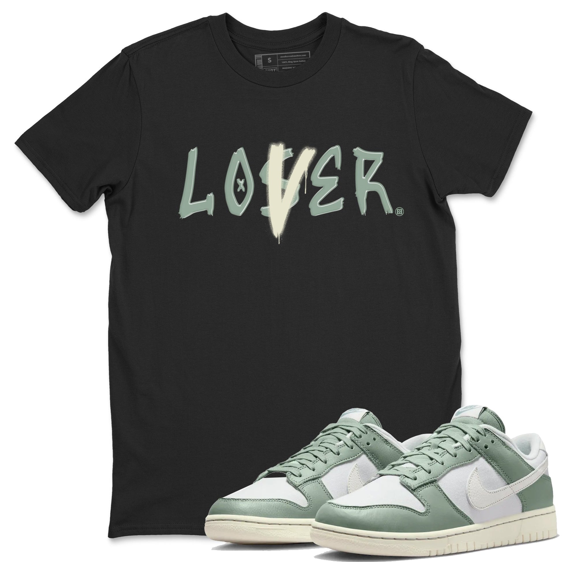 Dunk Low Mica Green Shirts Loser Lover Sneaker Tees Dunk Mica Green Sneaker Release Tees Unisex Shirts Black 2