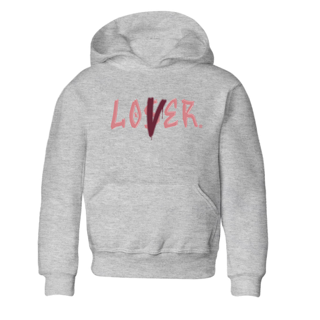 Dunks Valentine's Day shirt to match jordans Special Valentine Day Clothes jordans Loser Lover sneaker tees Dunk Valentine's Day SNRT sneaker release tees baby toddler Heather Grey 2 cotton Shirt