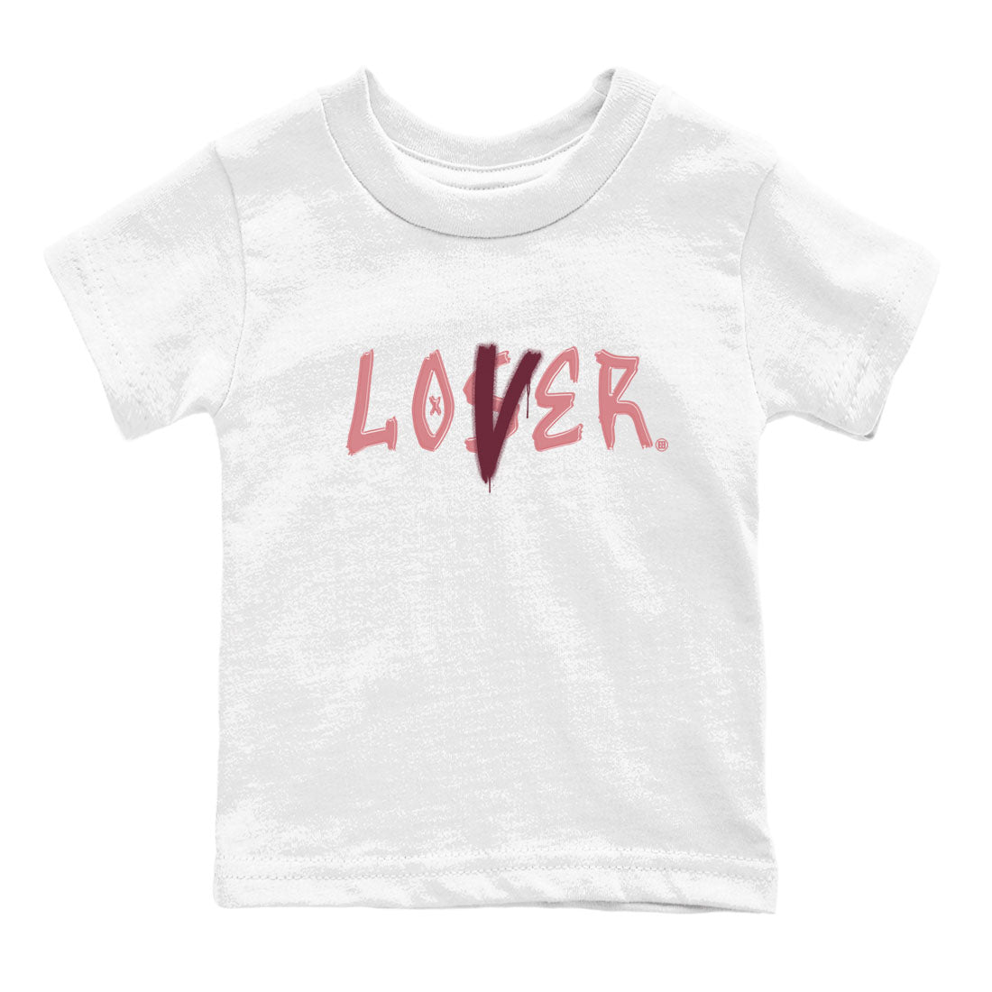 Dunks Valentine's Day shirt to match jordans Special Valentine Day Clothes jordans Loser Lover sneaker tees Dunk Valentine's Day SNRT sneaker release tees baby toddler White 2 cotton Shirt