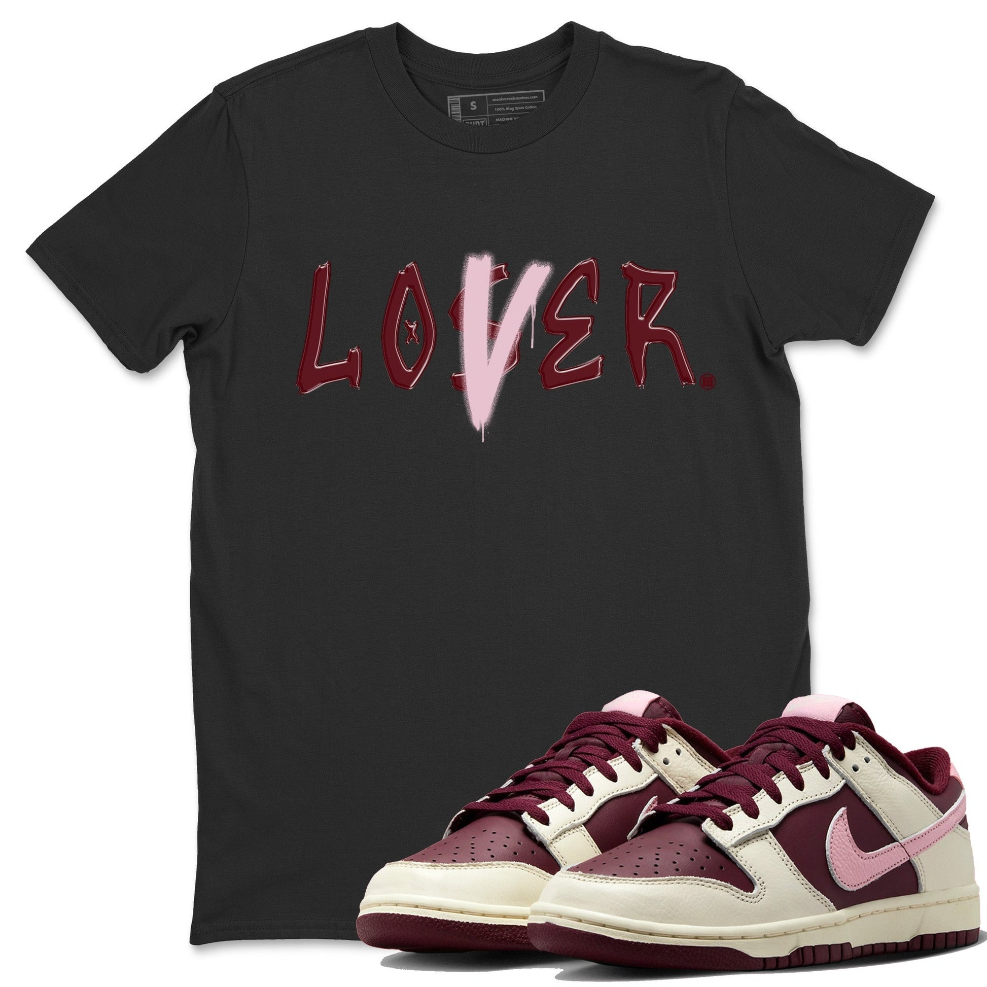 Dunk Valentines Day Sneaker Match Tees Loser Lover Sneaker Tees Nike Dunk Valentine's Day Sneaker SNRT Sneaker Tees Unisex Shirts