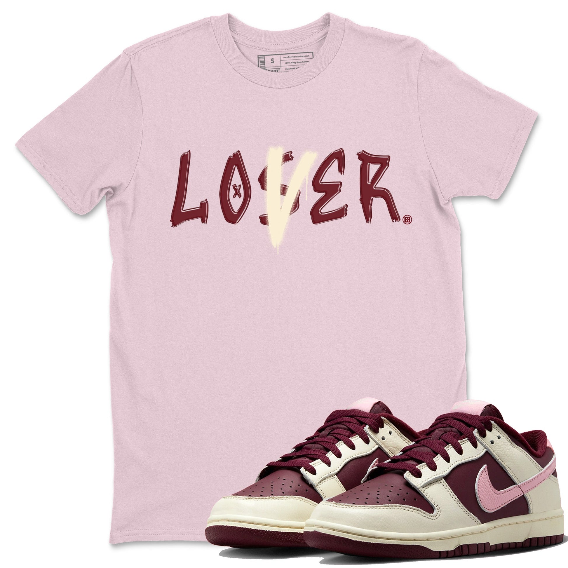 Dunk Valentines Day Sneaker Match Tees Loser Lover Sneaker Tees Nike Dunk Valentine's Day Sneaker SNRT Sneaker Tees Unisex Shirts