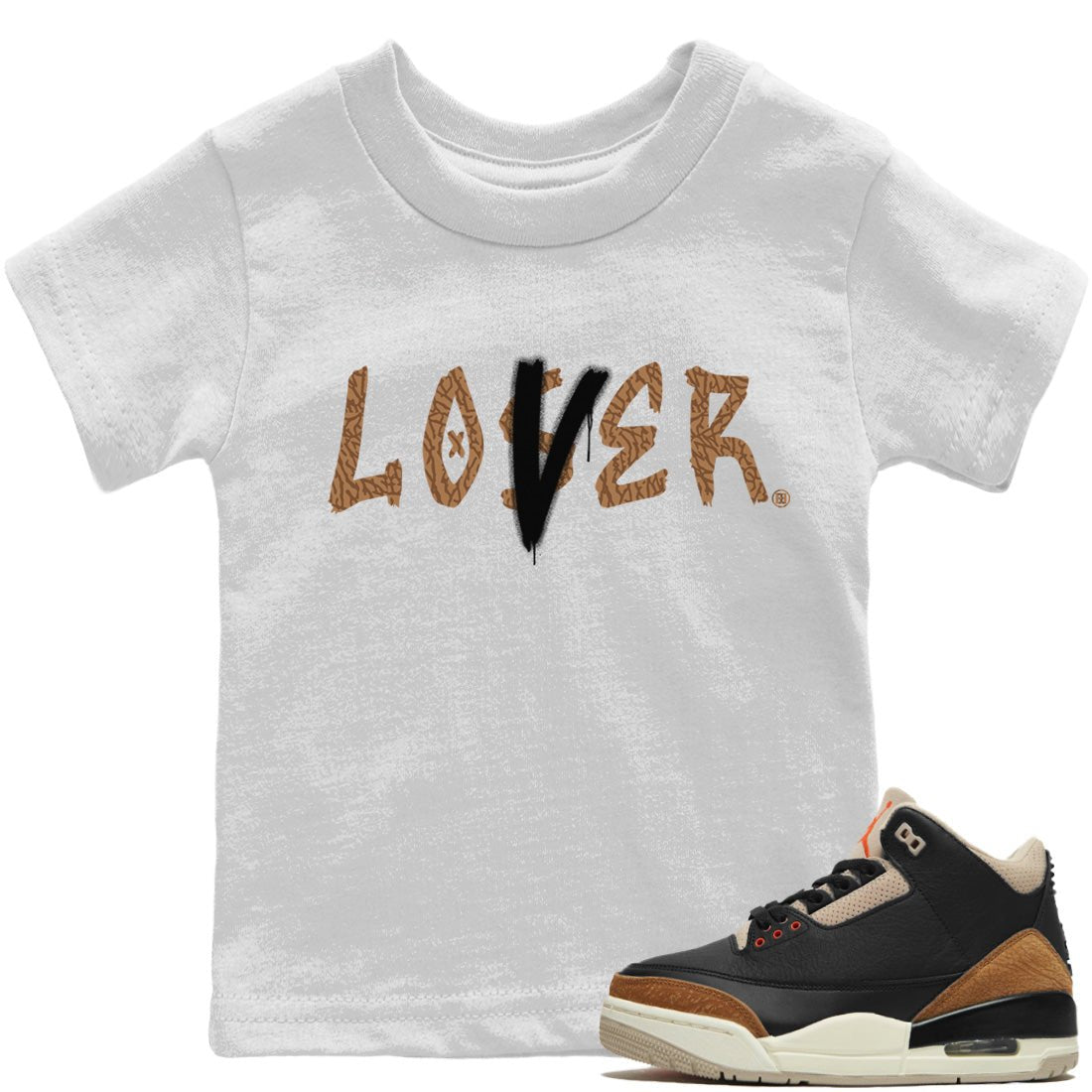 Jordan 3 Desert Elephant Sneaker Match Tees Loser Lover Sneaker Tees Jordan 3 Desert Elephant Sneaker Release Tees Kids Shirts