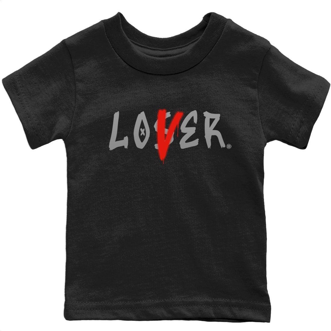 Jordan 4 Infrared Sneaker Match Tees Loser Lover Sneaker Tees Jordan 4 Infrared Sneaker Release Tees Kids Shirts