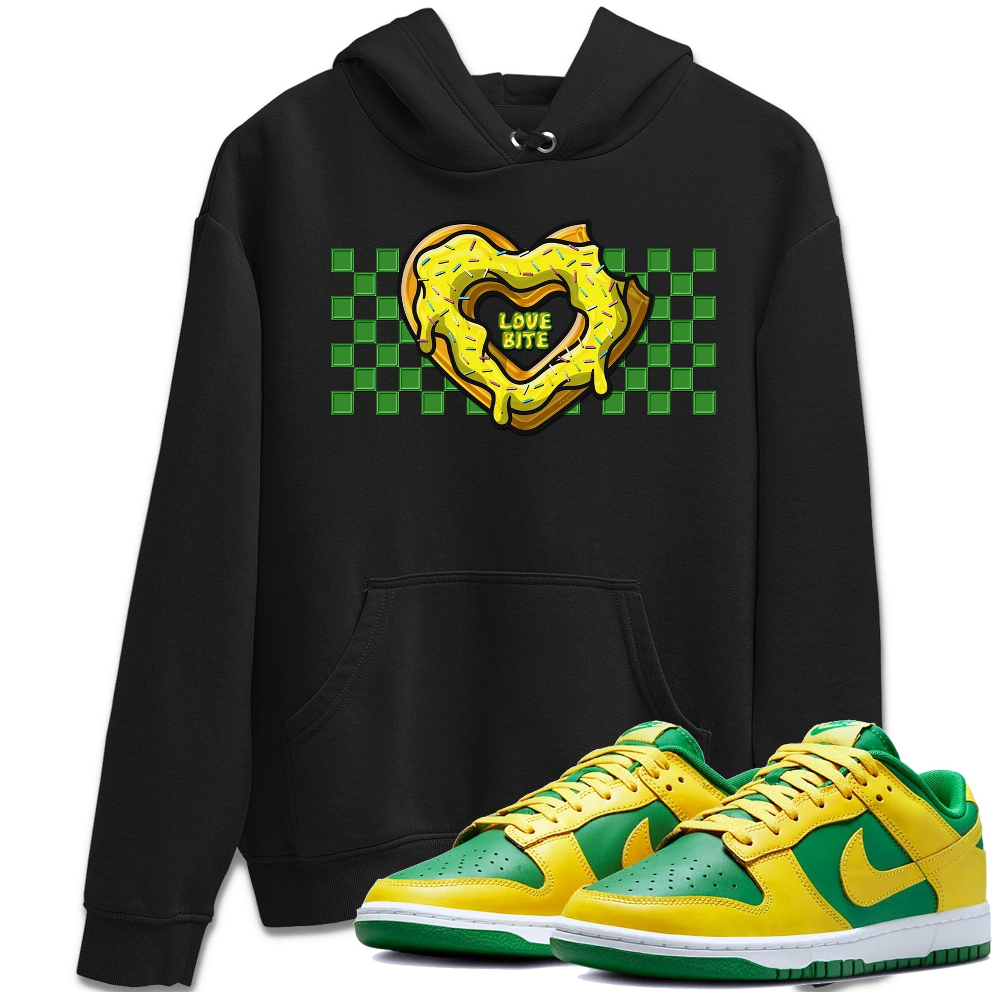 Dunk Reverse Brazil Sneaker Match Tees Love Bite Sneaker Tees Dunk Reverse Brazil Sneaker Release Tees Unisex Shirts