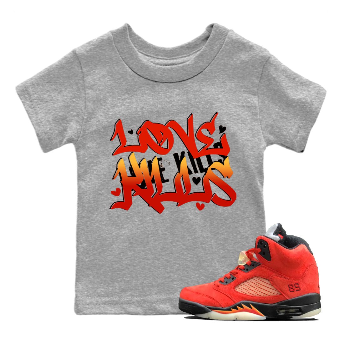 Jordan 5 Mars For Her Sneaker Match Tees Love Kills Sneaker Tees Jordan 5 Mars For Her Sneaker Release Tees Kids Shirts