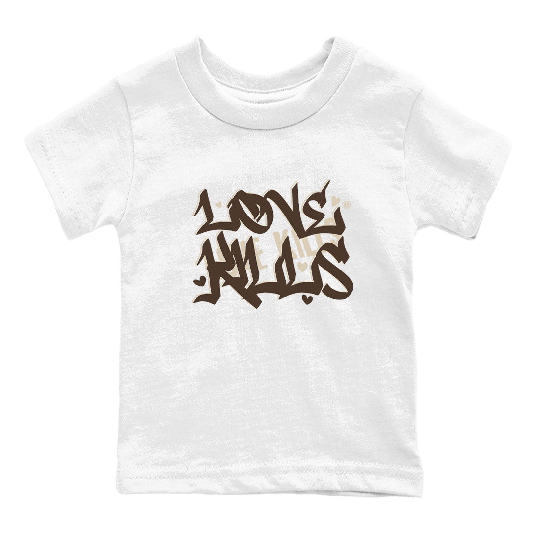 Dunk Low WMNS Cacao Wow sneaker shirt to match jordans Love Kills sneaker tees Dunk Cacao Wow SNRT Sneaker Release Tees Baby Toddler White 2 T-Shirt