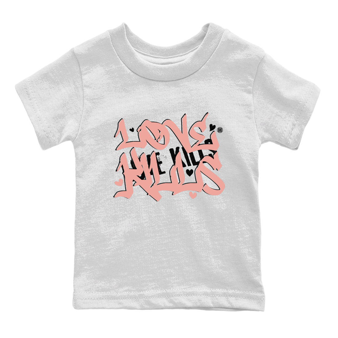 Dunks Low Rose Whisper shirt to match jordans Love Kills sneaker tees Dunk Rose Whisper SNRT Sneaker Release Tees Baby Toddler White 2 T-Shirt