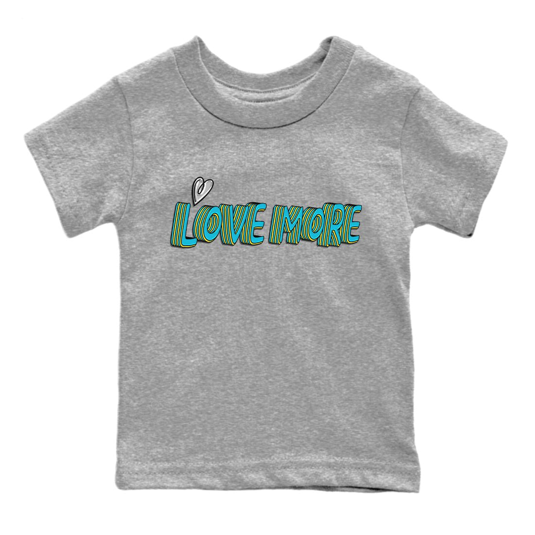 Jordan 5 Aqua Sneaker Match Tees Love More Sneaker Tees Jordan 5 Aqua Sneaker Release Tees Kids Shirts