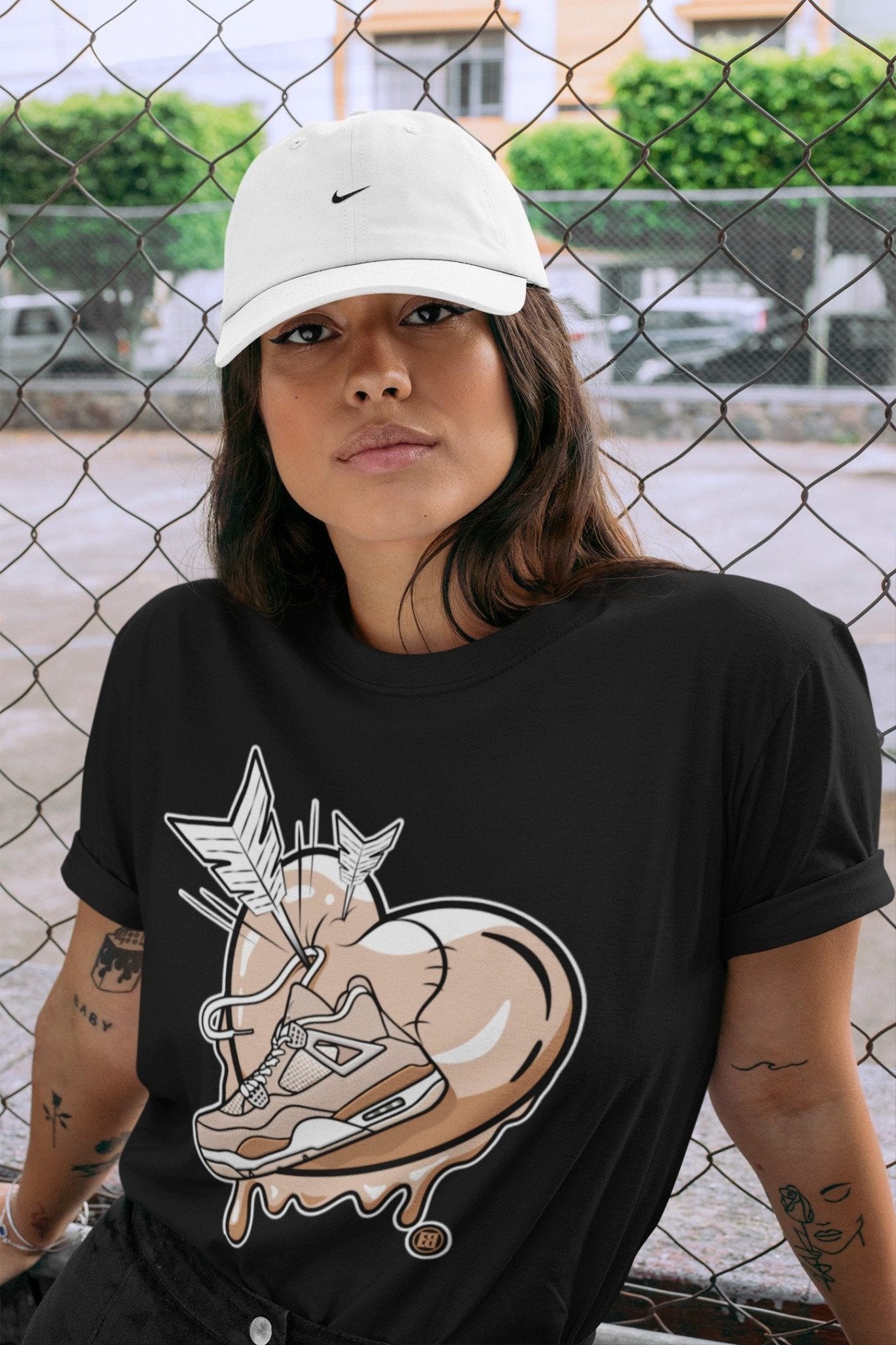 Jordan 4 Shimmer Sneaker Match Tees Mad In Love Sneaker Tees Jordan 4 Shimmer Sneaker Release Tees Unisex Shirts