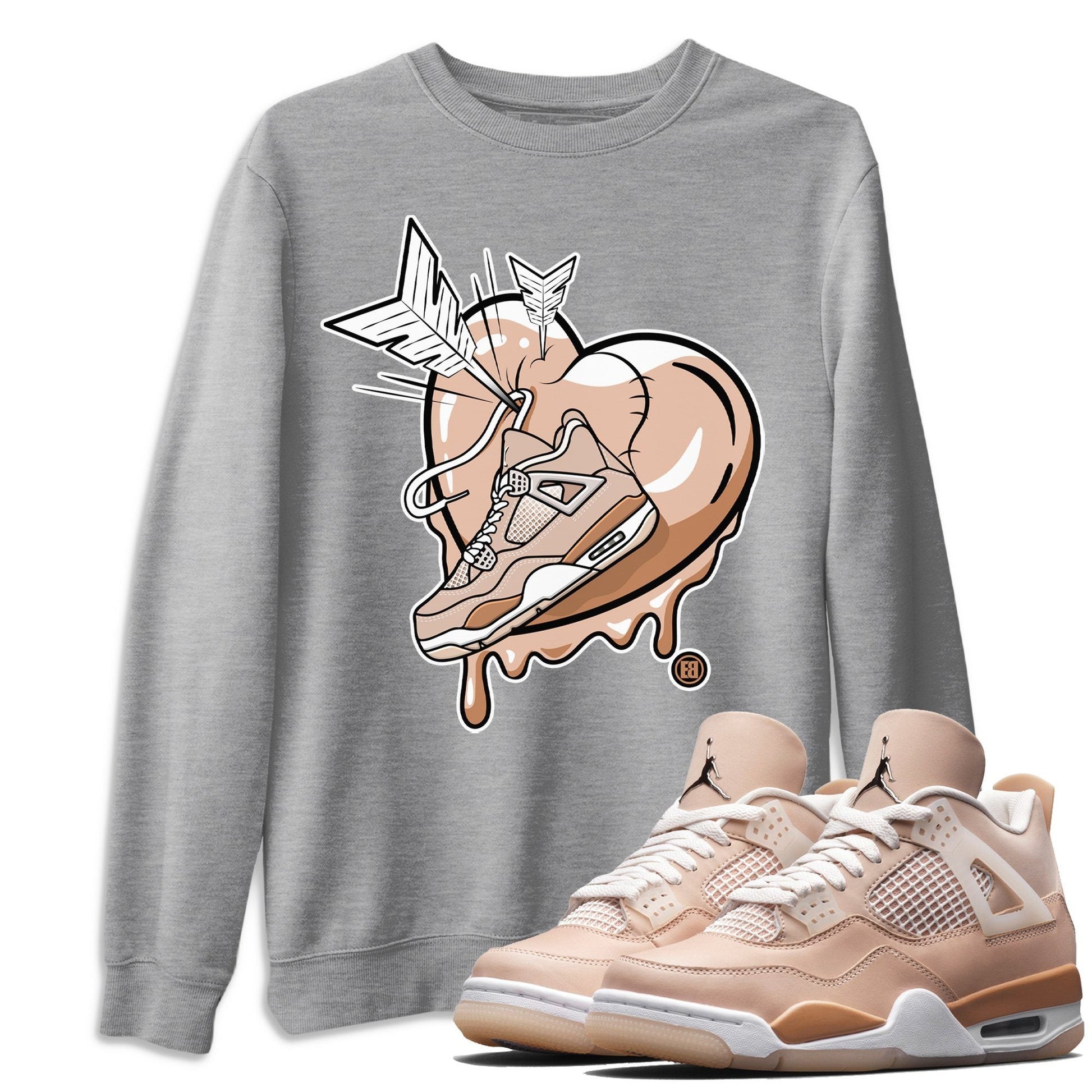 Jordan 4 Shimmer Sneaker Match Tees Mad In Love Sneaker Tees Jordan 4 Shimmer Sneaker Release Tees Unisex Shirts