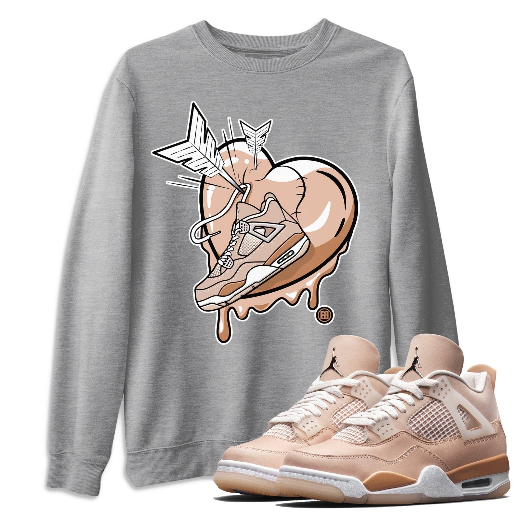 Jordan 4 Shimmer Sneaker Match Tees Mad In Love Sneaker Tees Jordan 4 Shimmer Sneaker Release Tees Unisex Shirts