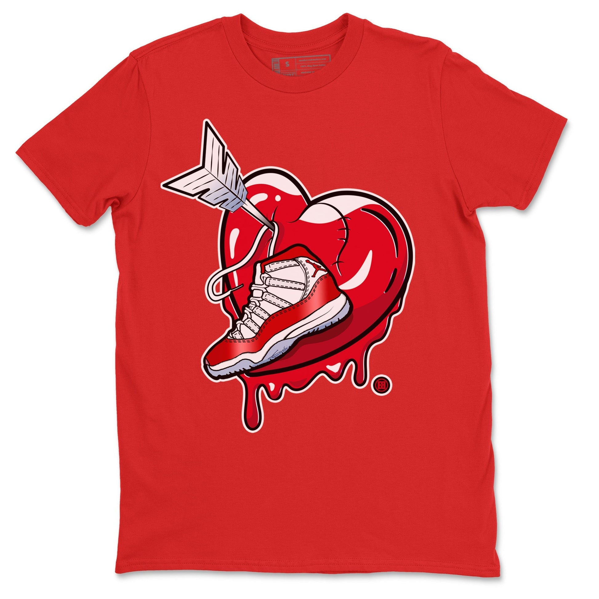 Jordan 11 Cherry Sneaker Match Tees Mad In Love Sneaker Tees Jordan 11 Cherry Sneaker Release Tees Unisex Shirts
