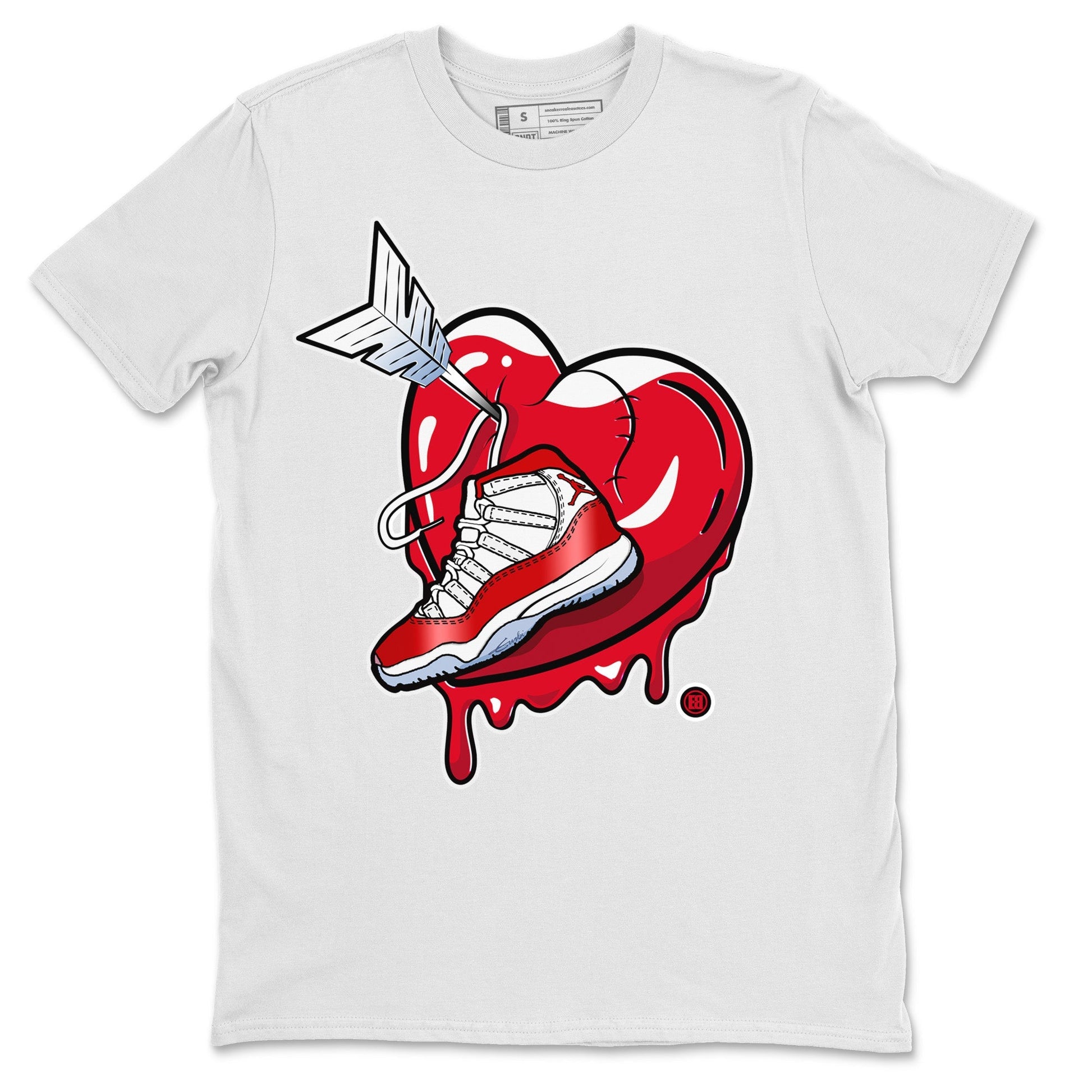 Jordan 11 Cherry Sneaker Match Tees Mad In Love Sneaker Tees Jordan 11 Cherry Sneaker Release Tees Unisex Shirts