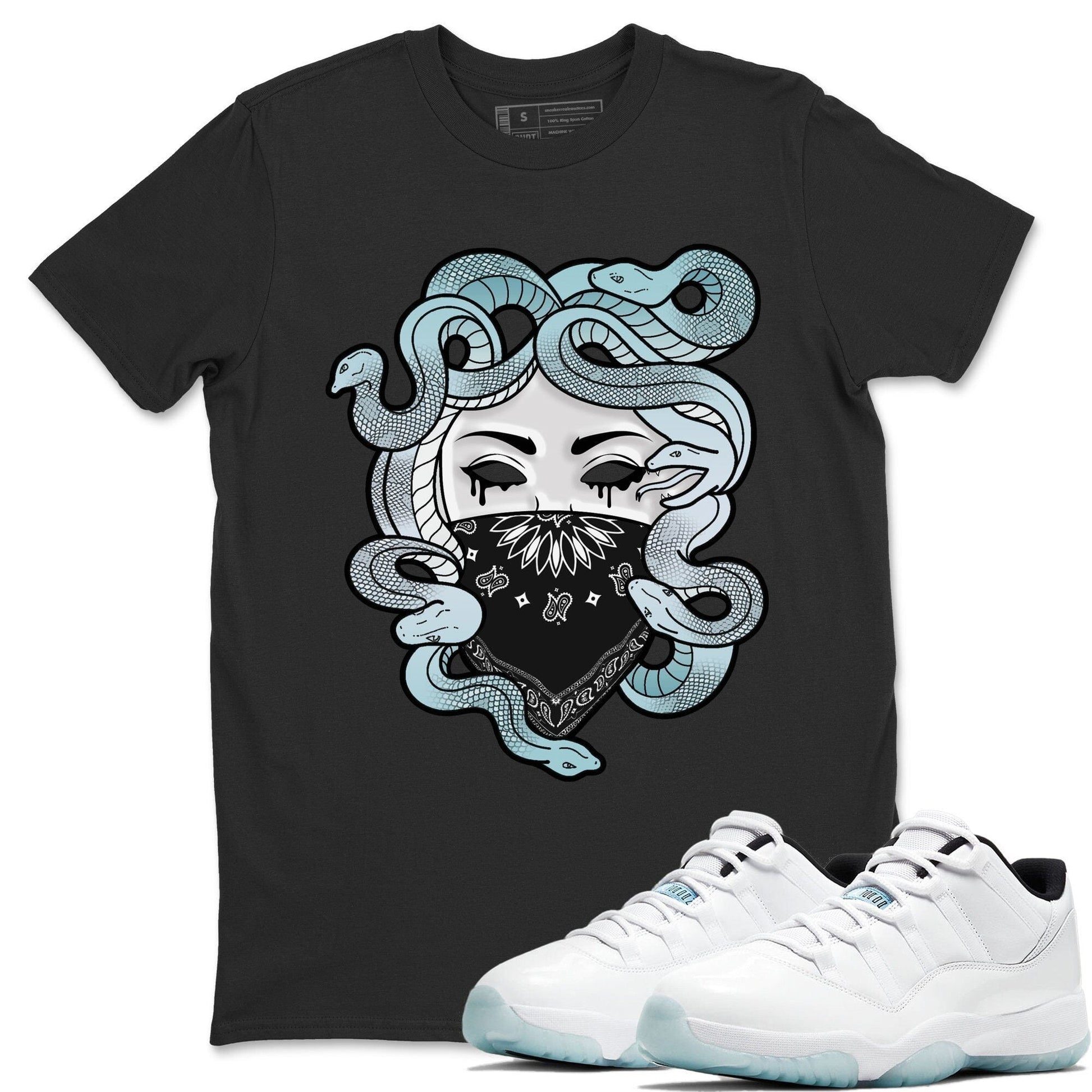 Jordan 11 Legend Blue Sneaker Match Tees Medusa Sneaker Tees Jordan 11 Legend Blue Sneaker Release Tees Unisex Shirts