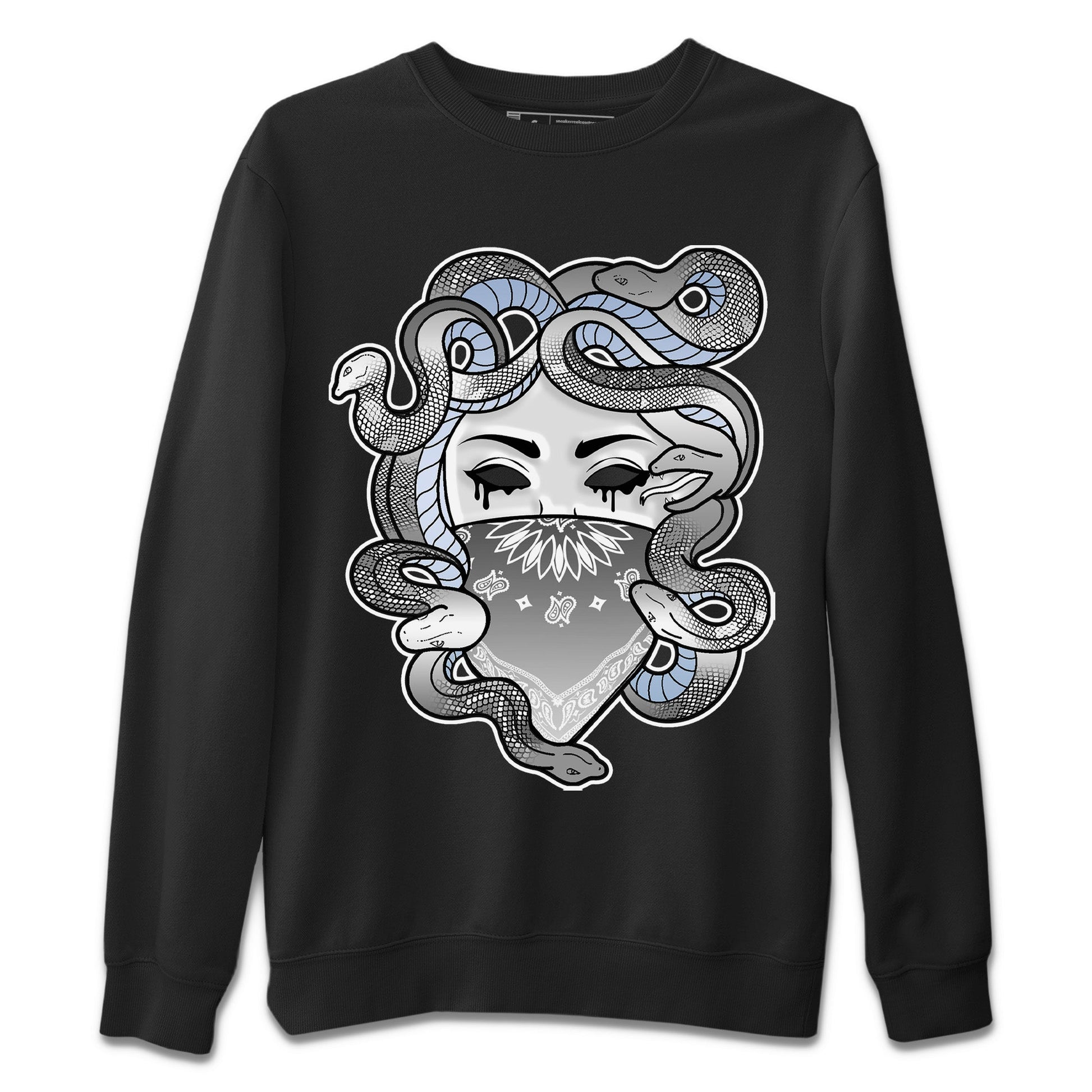 Air Jordan 11 White Cement Sneaker Match Tees Medusa Sneaker Tees Air Jordan 11 Cement Grey Sneaker Release Tees Unisex Shirts Black 2