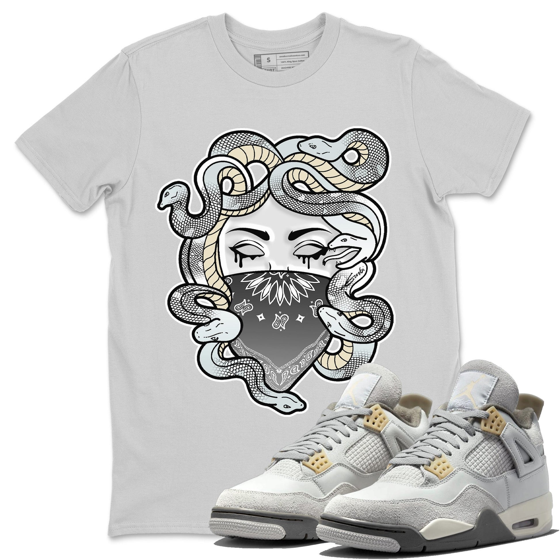 Jordan 4 Craft Sneaker Match Tees Medusa Sneaker Tees Jordan 4 Craft Sneaker Release Tees Unisex Shirts