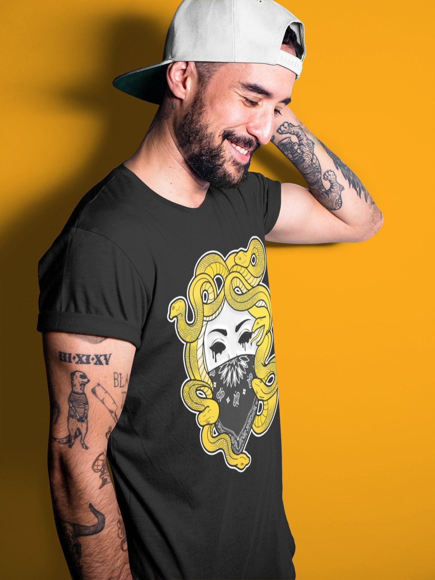 Jordan 4 Lightning Sneaker Match Tees Medusa Sneaker Tees Jordan 4 Lightning Sneaker Release Tees Unisex Shirts