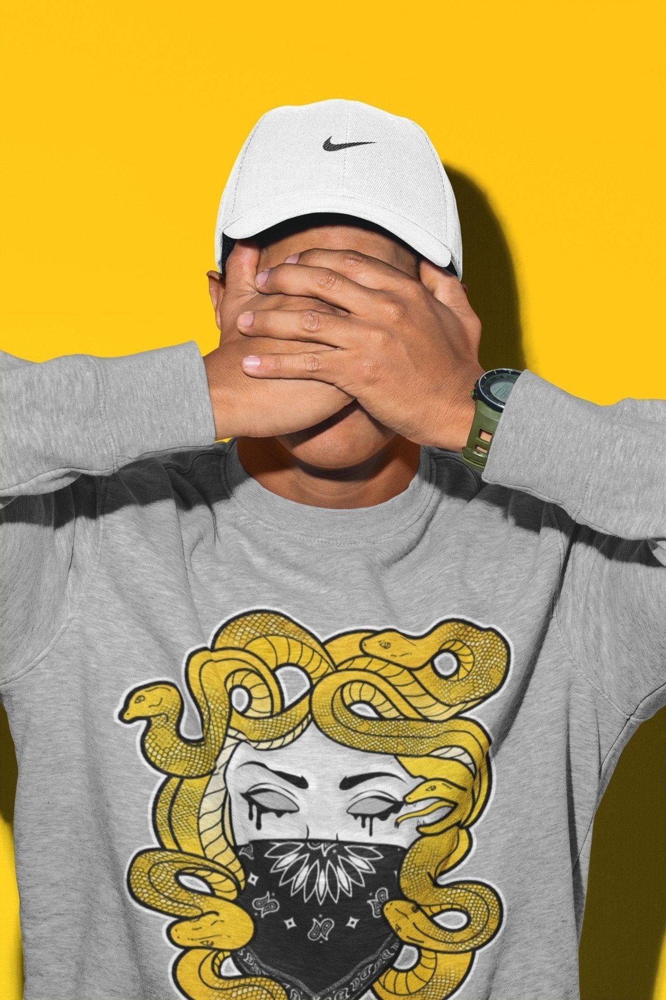 Jordan 4 Lightning Sneaker Match Tees Medusa Sneaker Tees Jordan 4 Lightning Sneaker Release Tees Unisex Shirts
