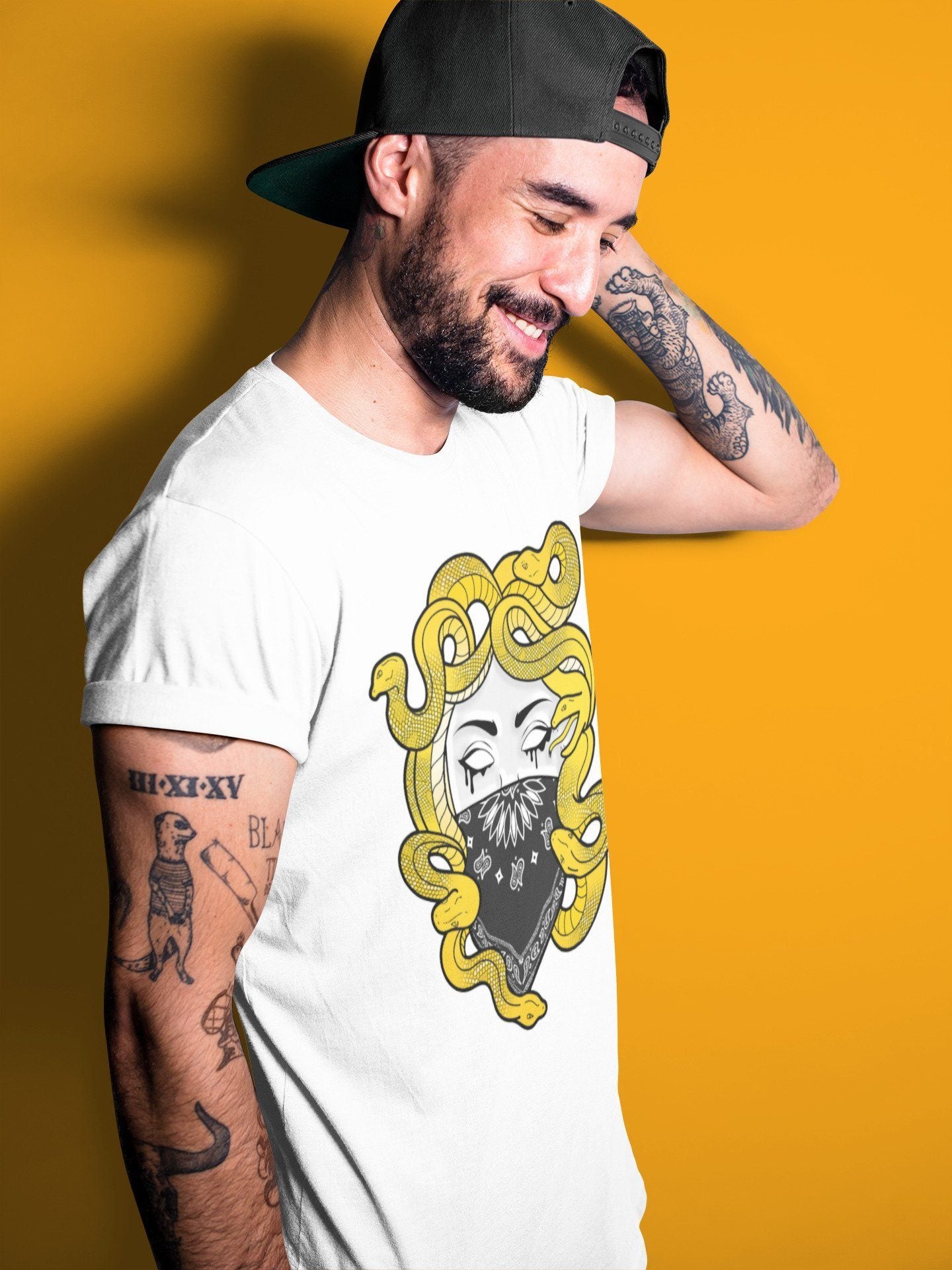 Jordan 4 Lightning Sneaker Match Tees Medusa Sneaker Tees Jordan 4 Lightning Sneaker Release Tees Unisex Shirts