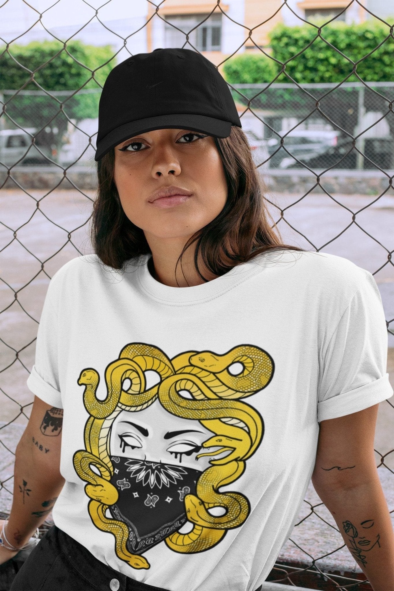 Jordan 4 Lightning Sneaker Match Tees Medusa Sneaker Tees Jordan 4 Lightning Sneaker Release Tees Unisex Shirts