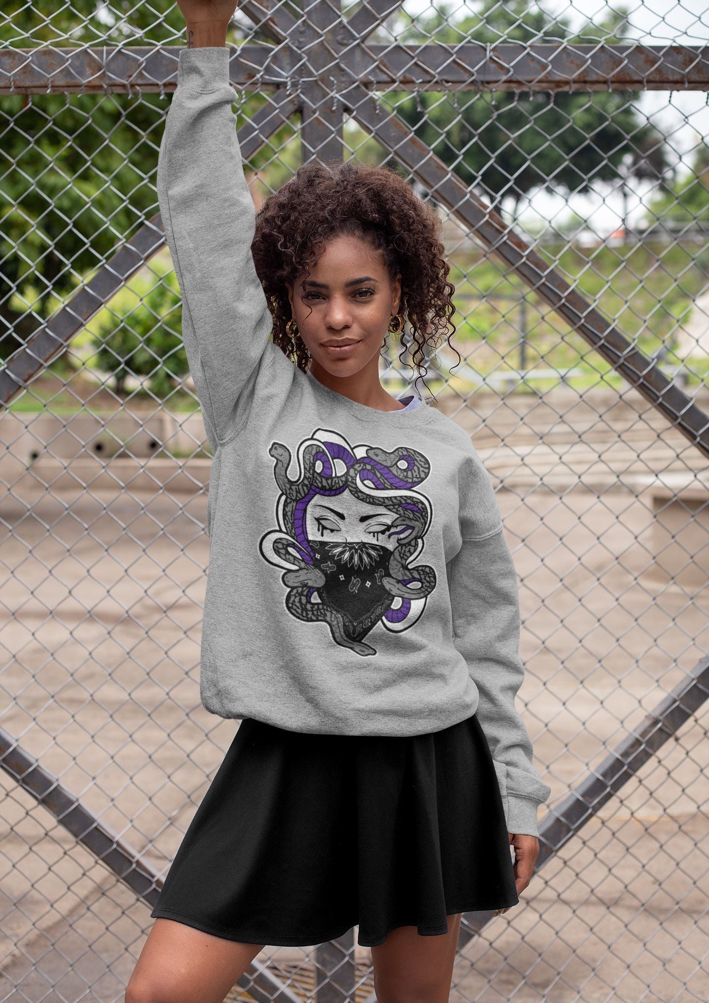 Jordan 3 Dark Iris Sneaker Match Tees Medusa Sneaker Tees Jordan 3 Dark Iris Sneaker Release Tees Unisex Shirts