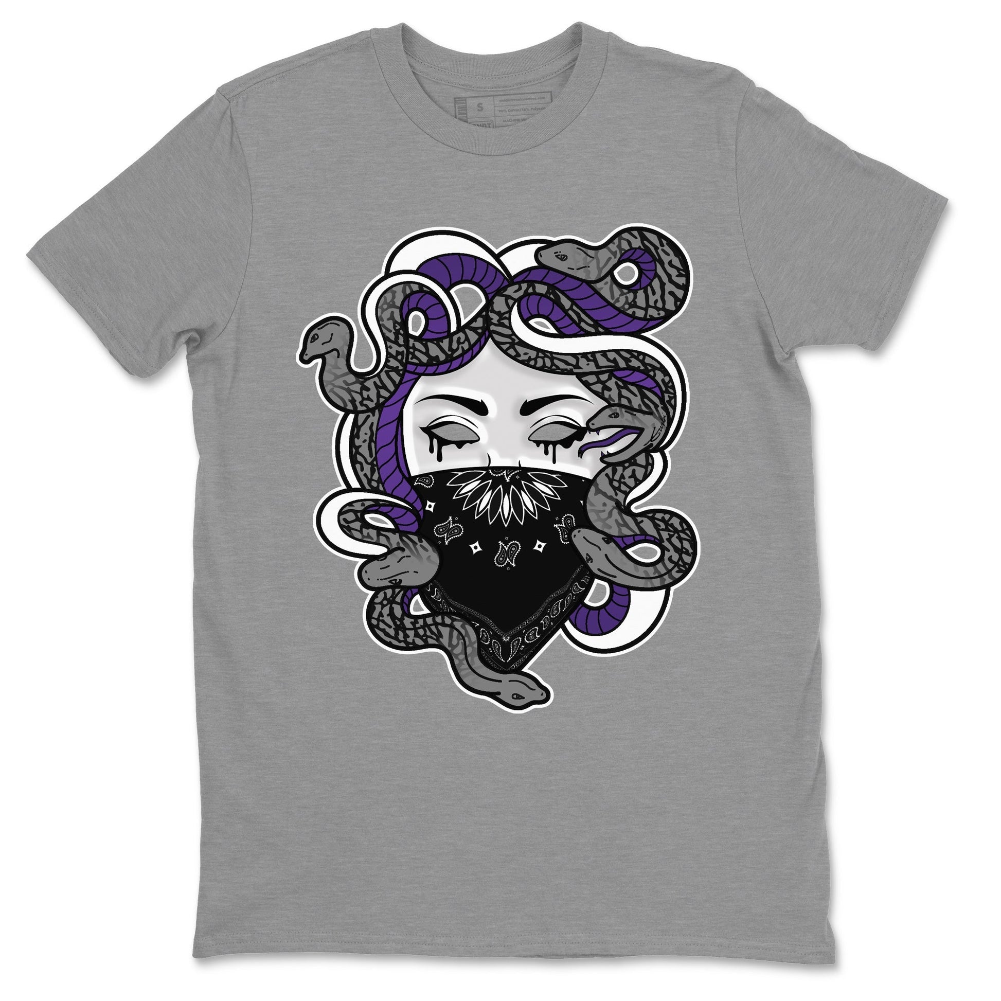 Jordan 3 Dark Iris Sneaker Match Tees Medusa Sneaker Tees Jordan 3 Dark Iris Sneaker Release Tees Unisex Shirts