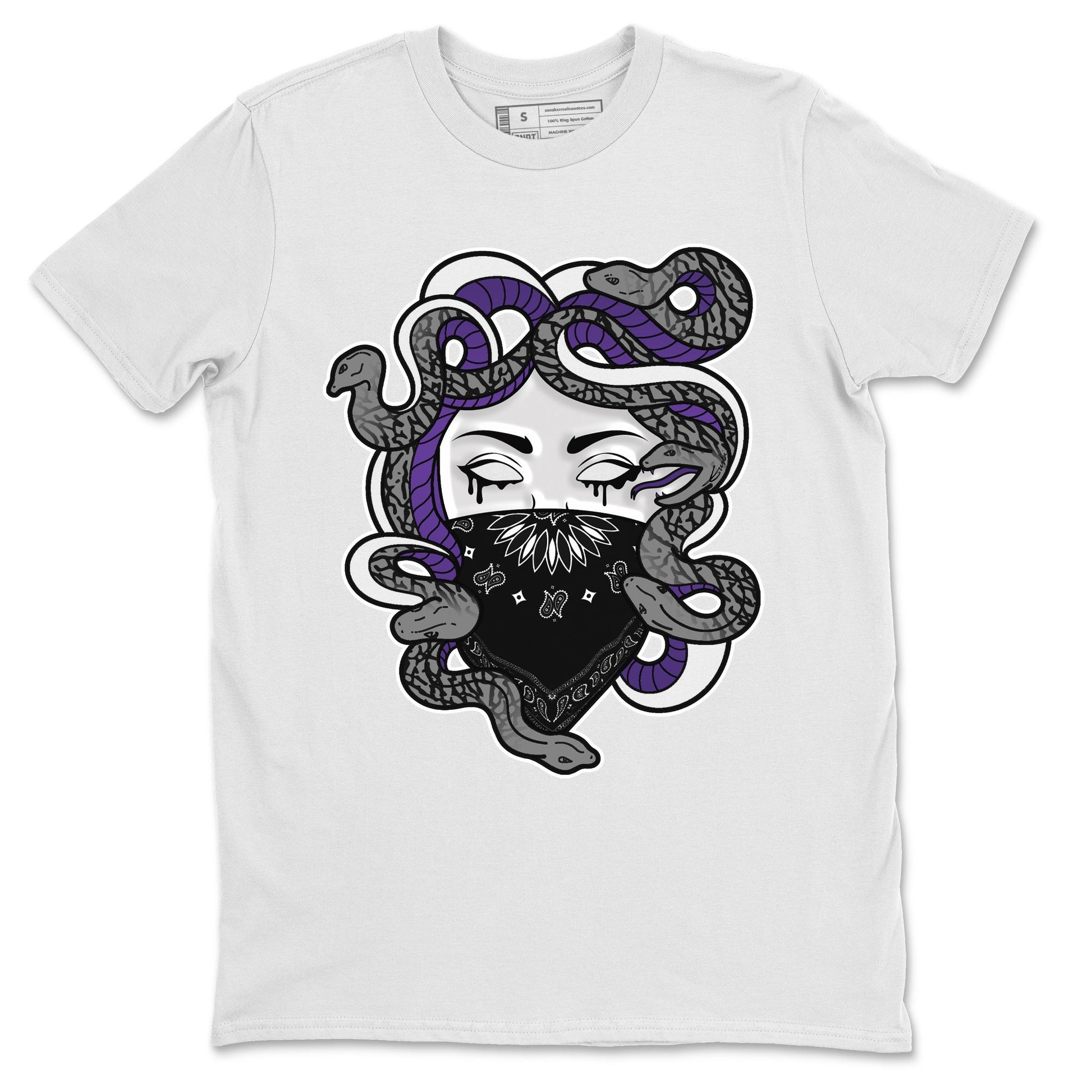 Jordan 3 Dark Iris Sneaker Match Tees Medusa Sneaker Tees Jordan 3 Dark Iris Sneaker Release Tees Unisex Shirts