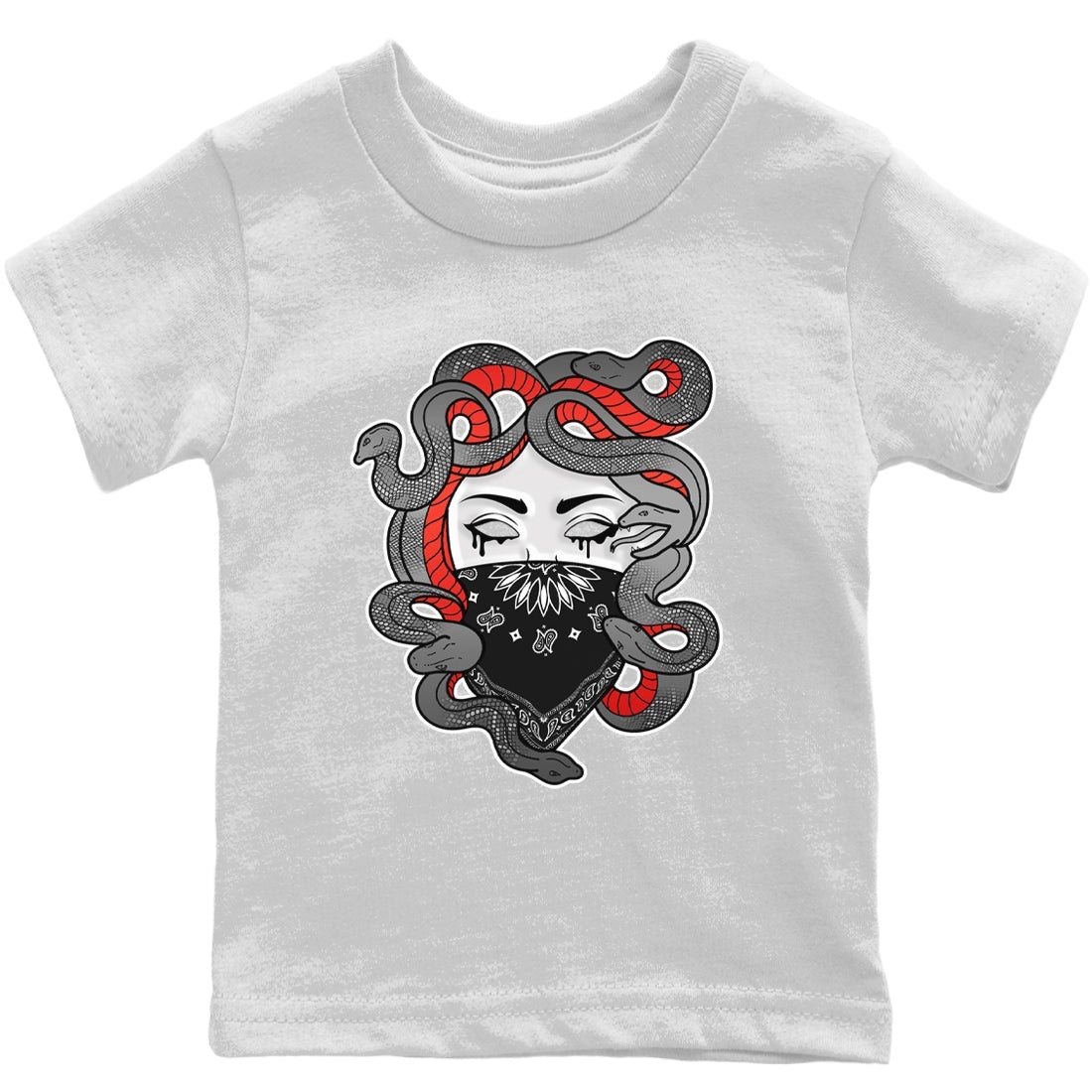 Jordan 4 Infrared Sneaker Match Tees Medusa Sneaker Tees Jordan 4 Infrared Sneaker Release Tees Kids Shirts